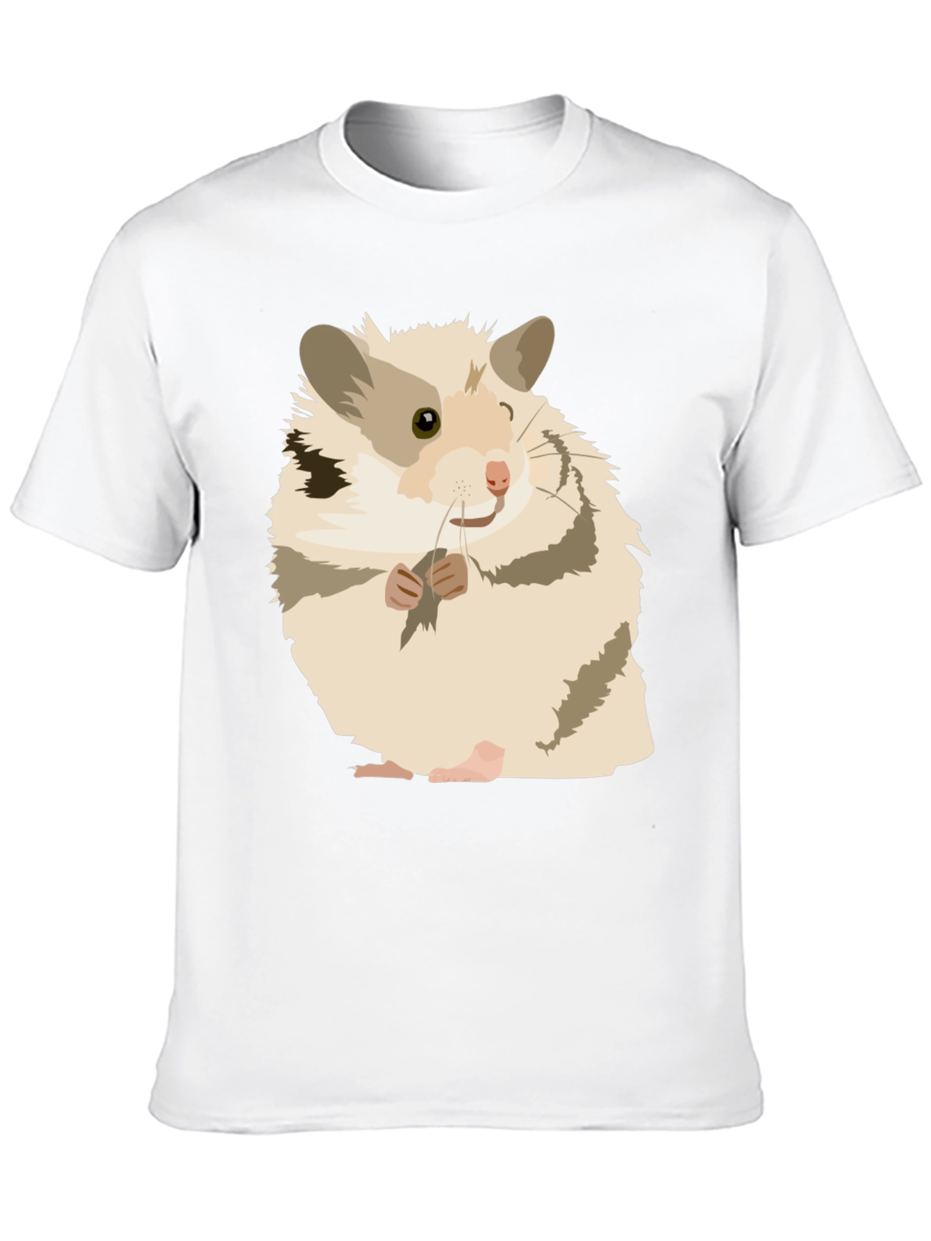 Hamster Graphic Tee - Adorable Black T-Shirt