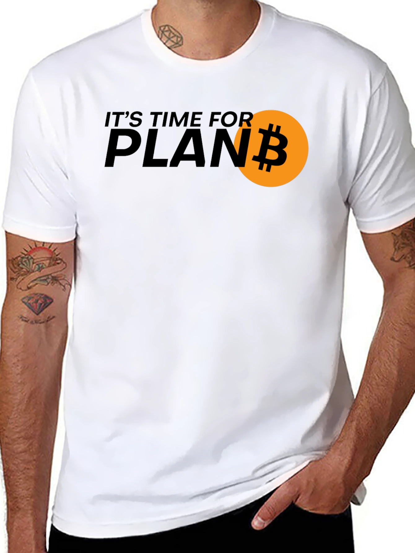 Bitcoin Plan B T-Shirt - Crypto Investor Tee
