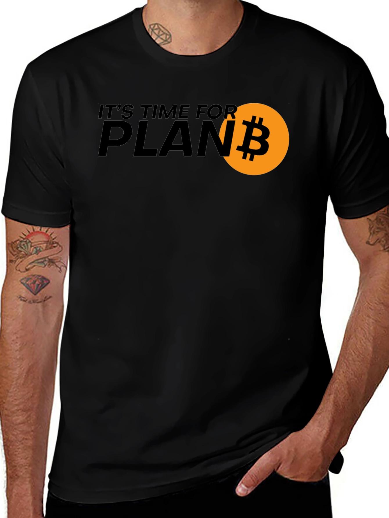 Bitcoin Plan B T-Shirt - Crypto Investor Tee