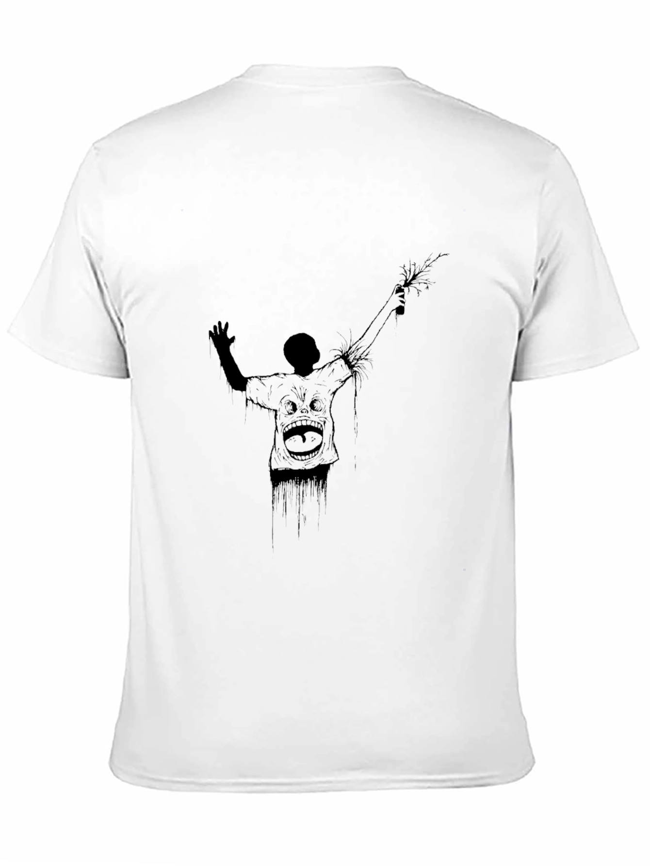Zombie Graphic Black T-Shirt