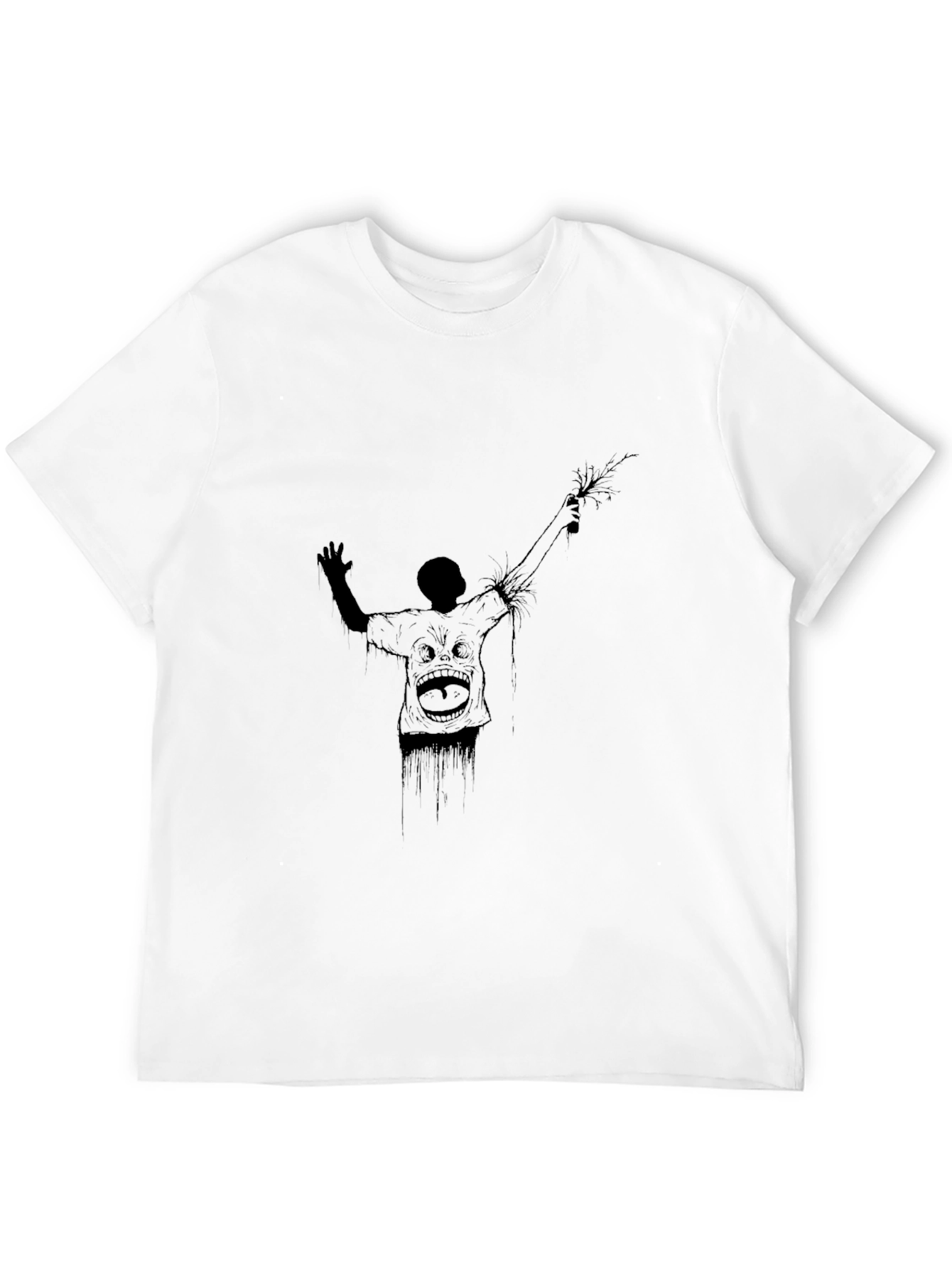 Zombie Graphic Black T-Shirt