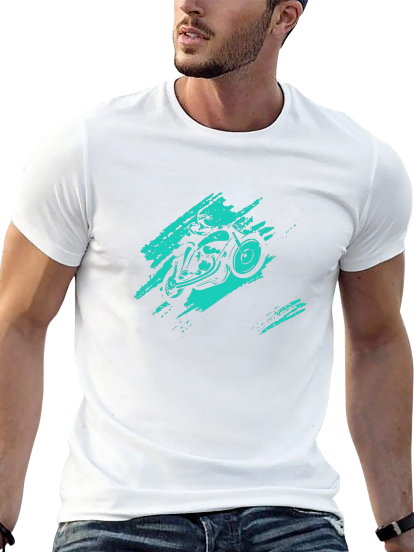 Black Motorcycle Ride T-Shirt
