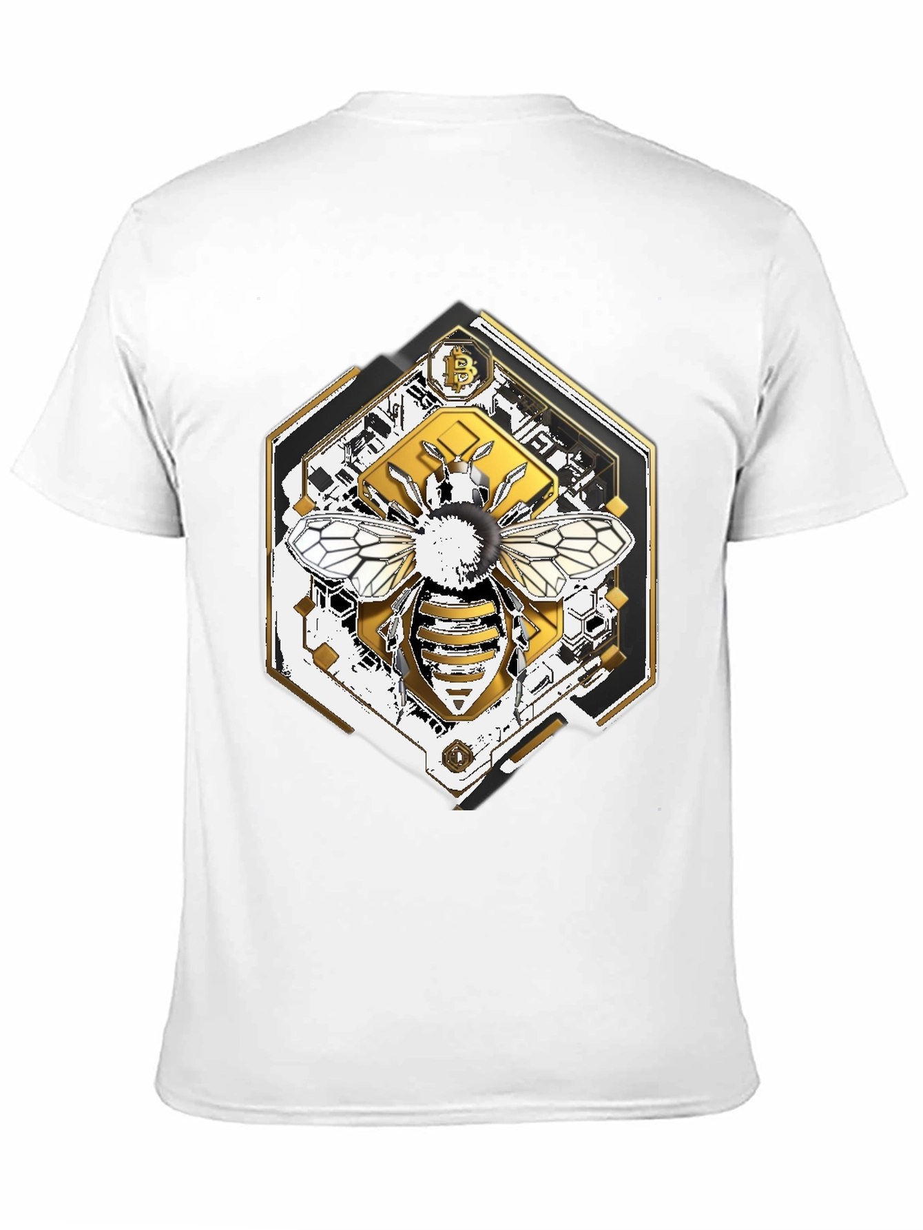 Bitcoin Bee T-Shirt - Crypto Currency Graphic Tee