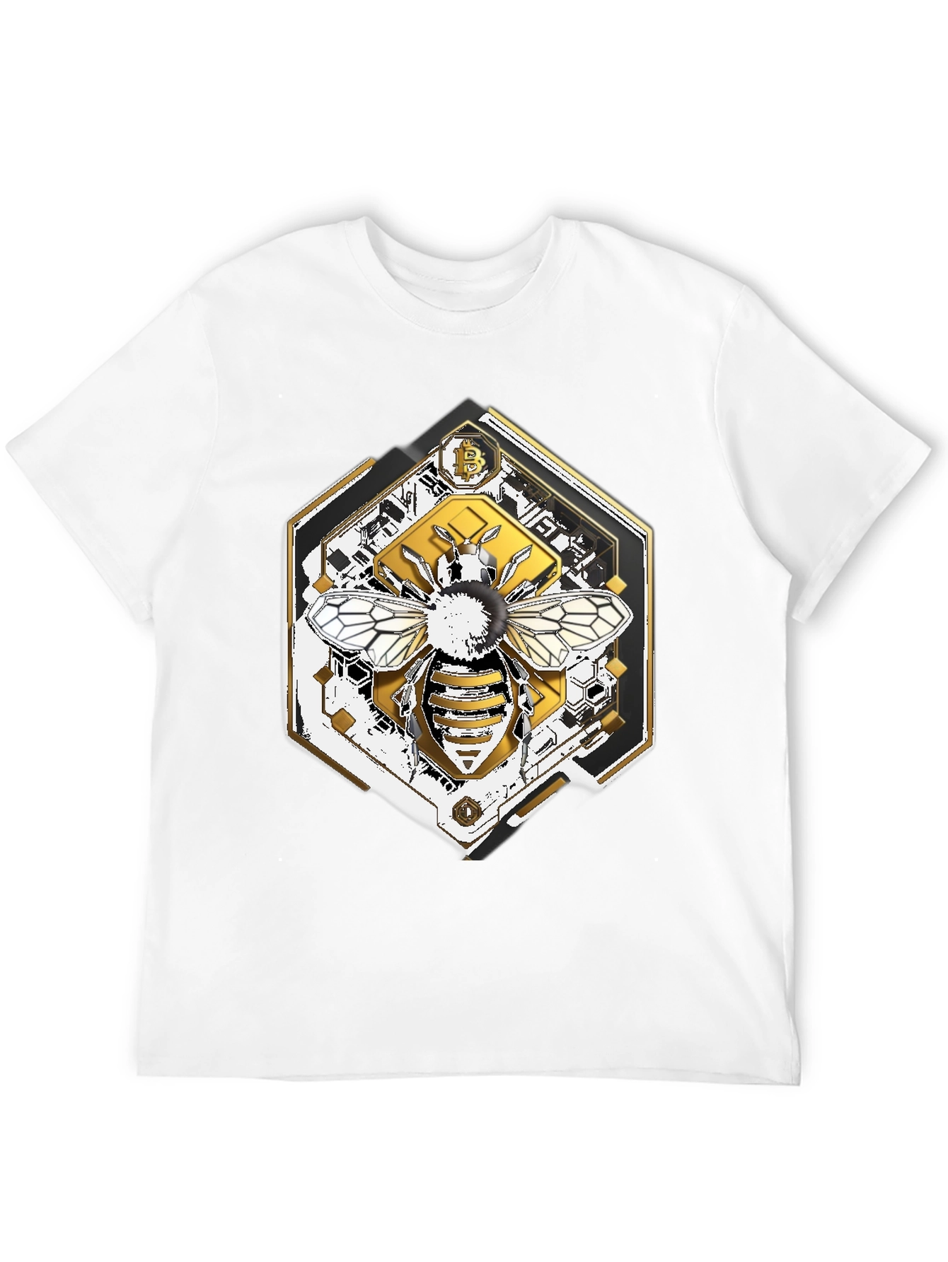 Bitcoin Bee T-Shirt - Crypto Currency Graphic Tee