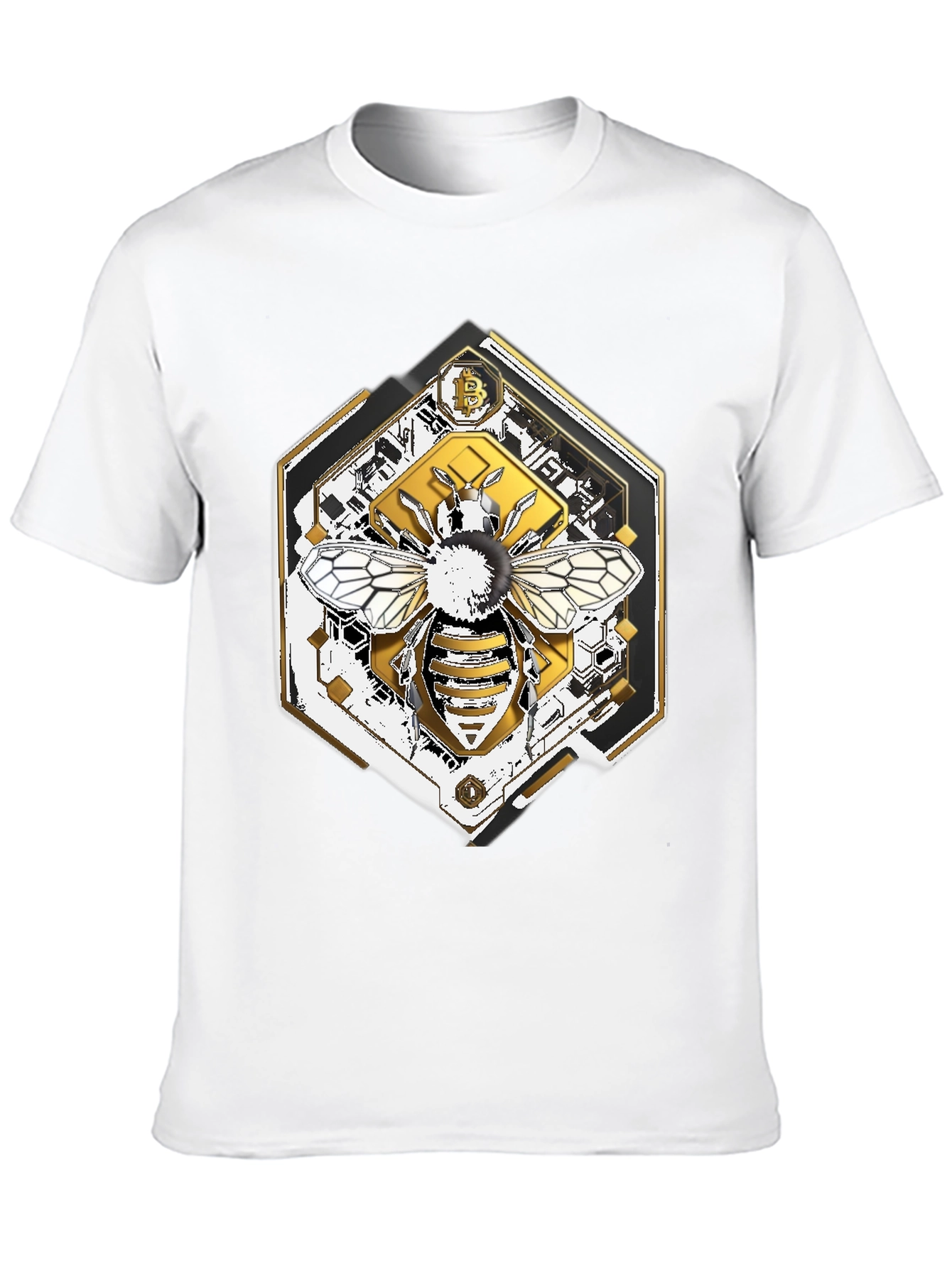 Bitcoin Bee T-Shirt - Crypto Currency Graphic Tee