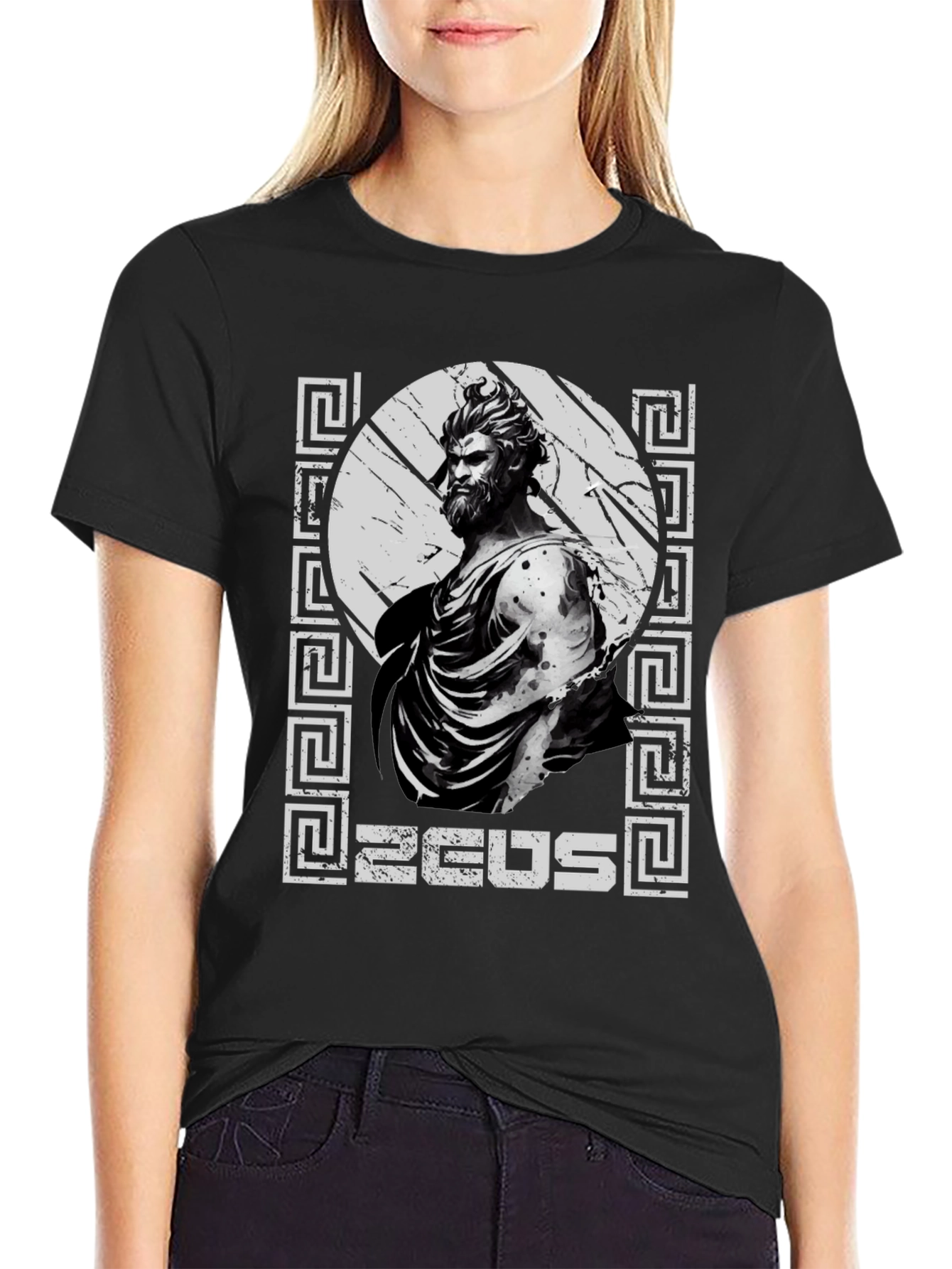 Zeus Graphic T-Shirt - Greek Mythology Tee