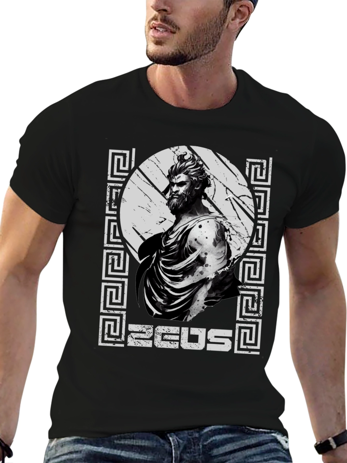 Zeus Graphic T-Shirt - Greek Mythology Tee