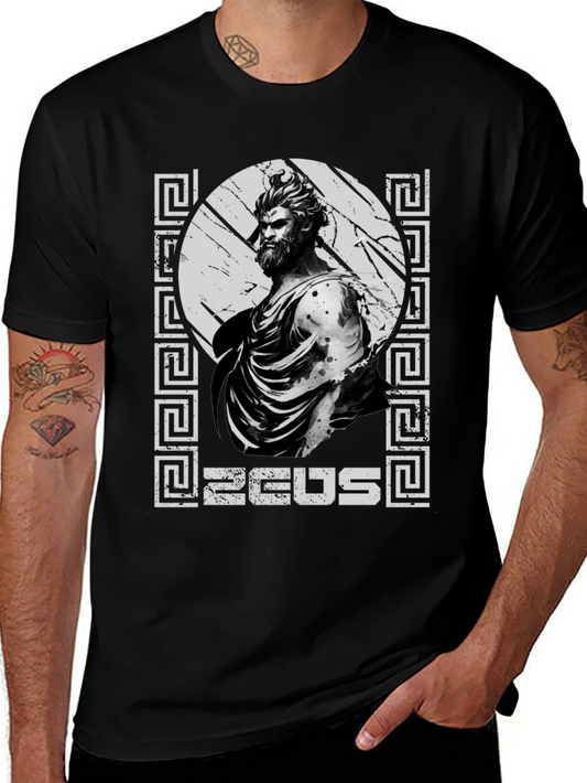 Zeus Graphic T-Shirt - Greek Mythology Tee