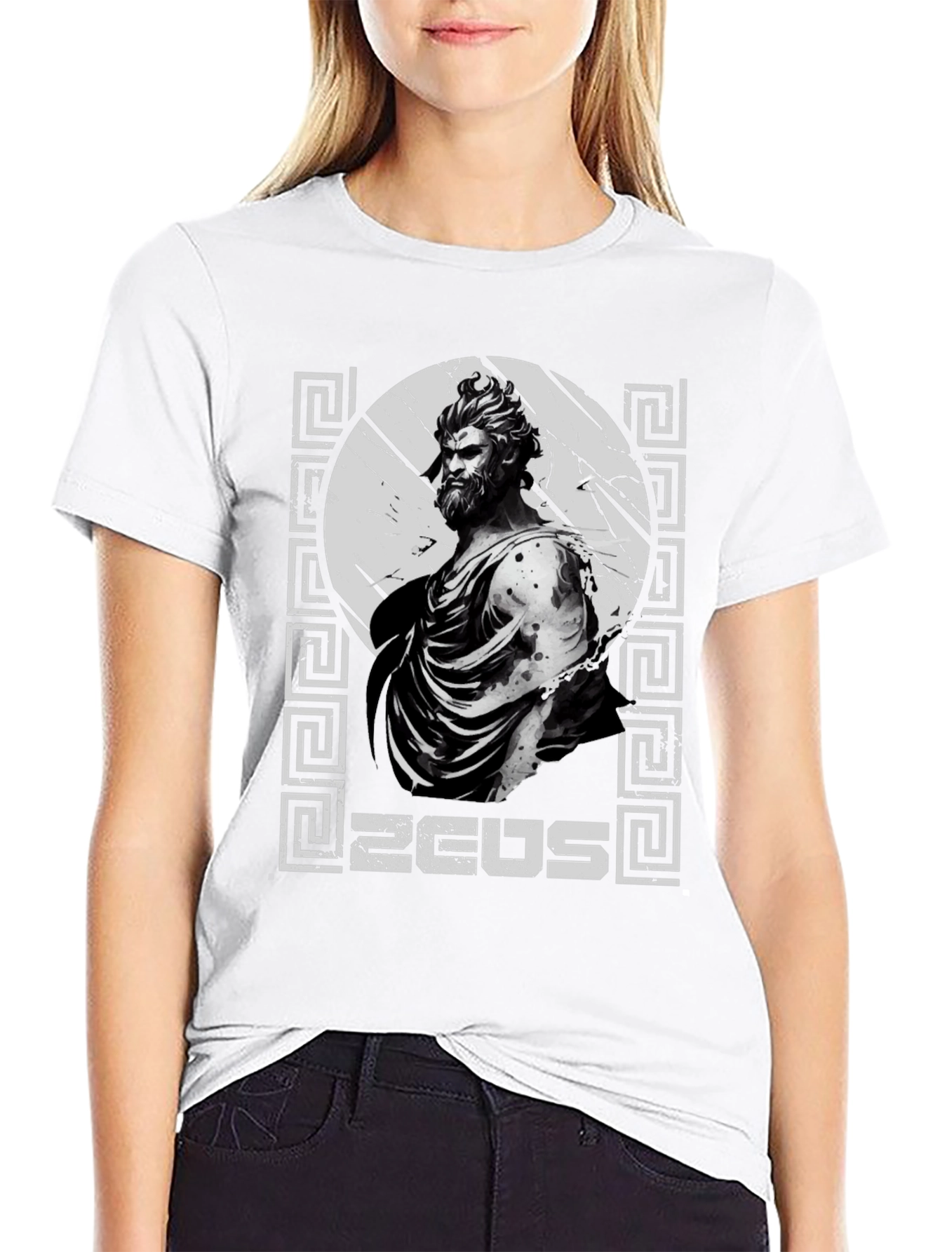 Zeus Graphic T-Shirt - Greek Mythology Tee