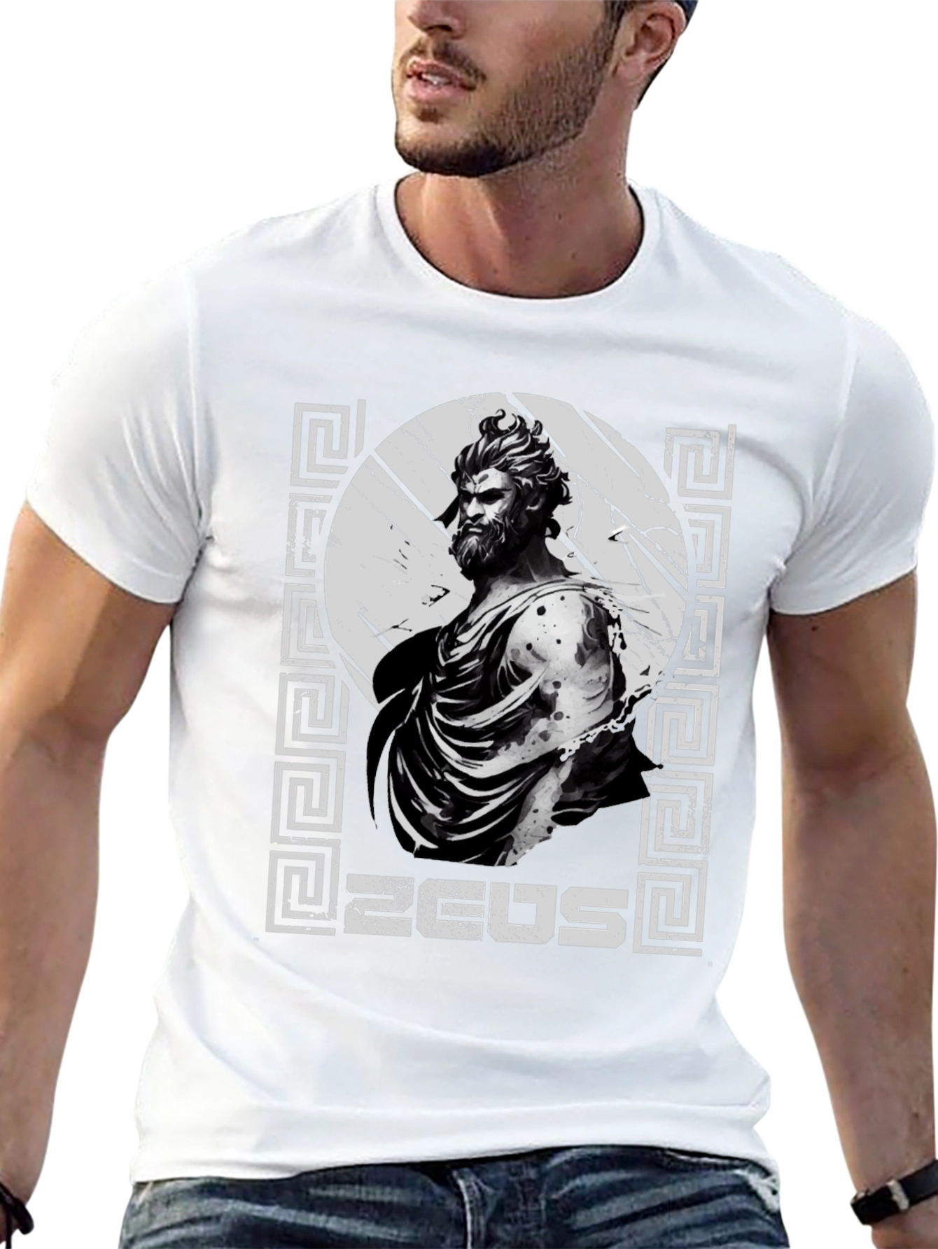 Zeus Graphic T-Shirt - Greek Mythology Tee
