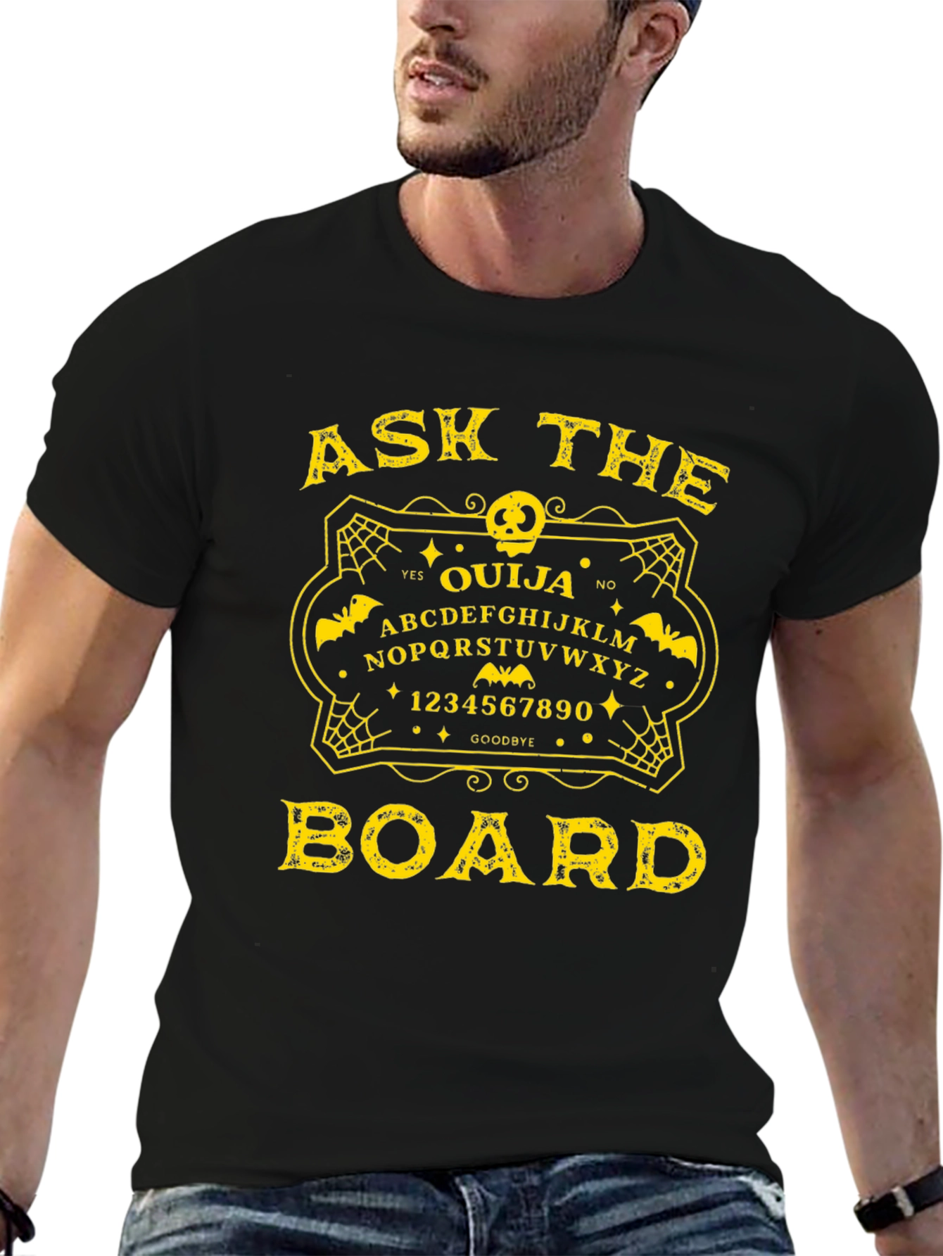 Ouija Board T-Shirt - Ask the Board Tee