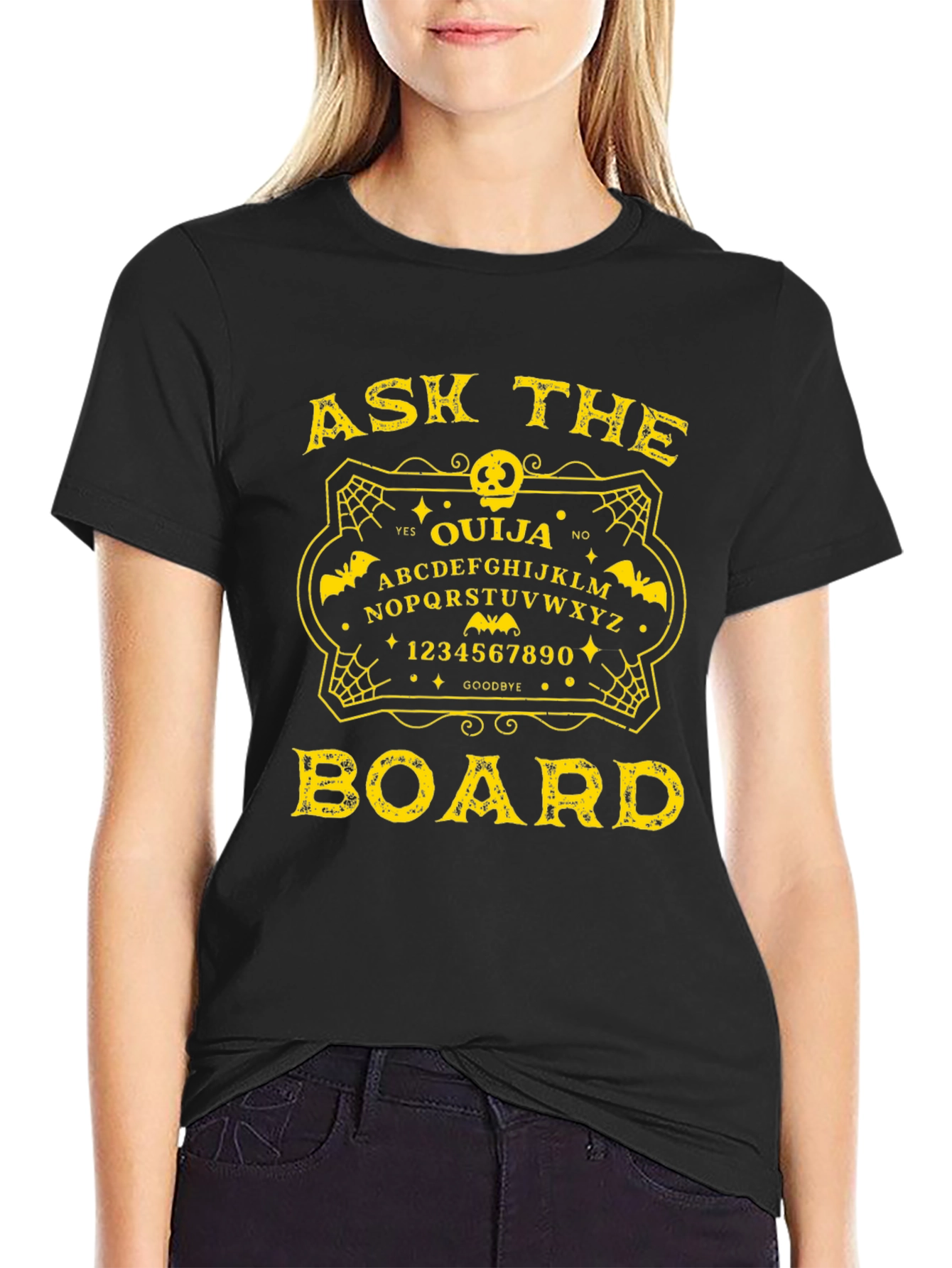 Ouija Board T-Shirt - Ask the Board Tee