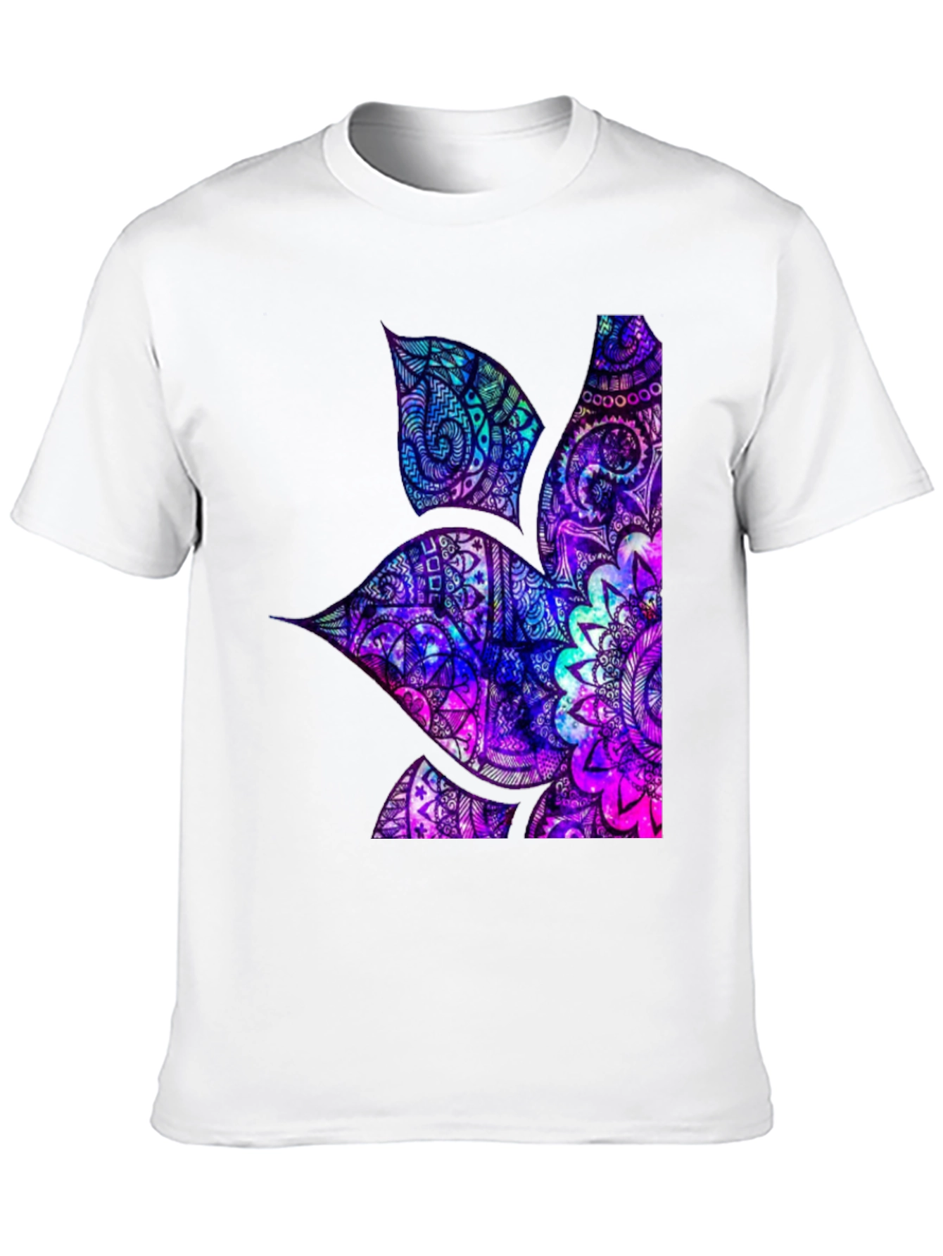 Psychedelic Hummingbird Graphic Tee - Mens Black T-Shirt