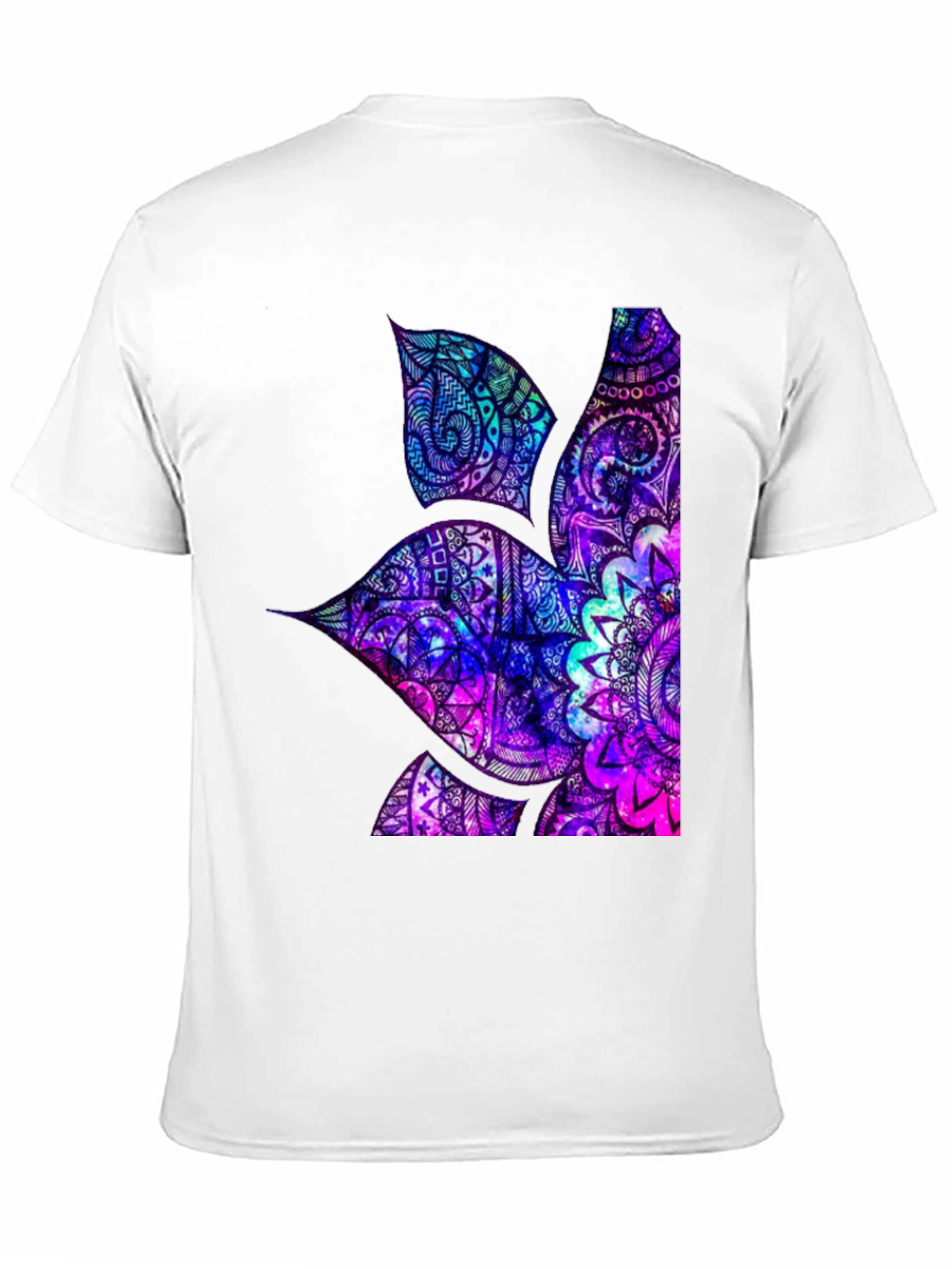 Psychedelic Hummingbird Graphic Tee - Mens Black T-Shirt