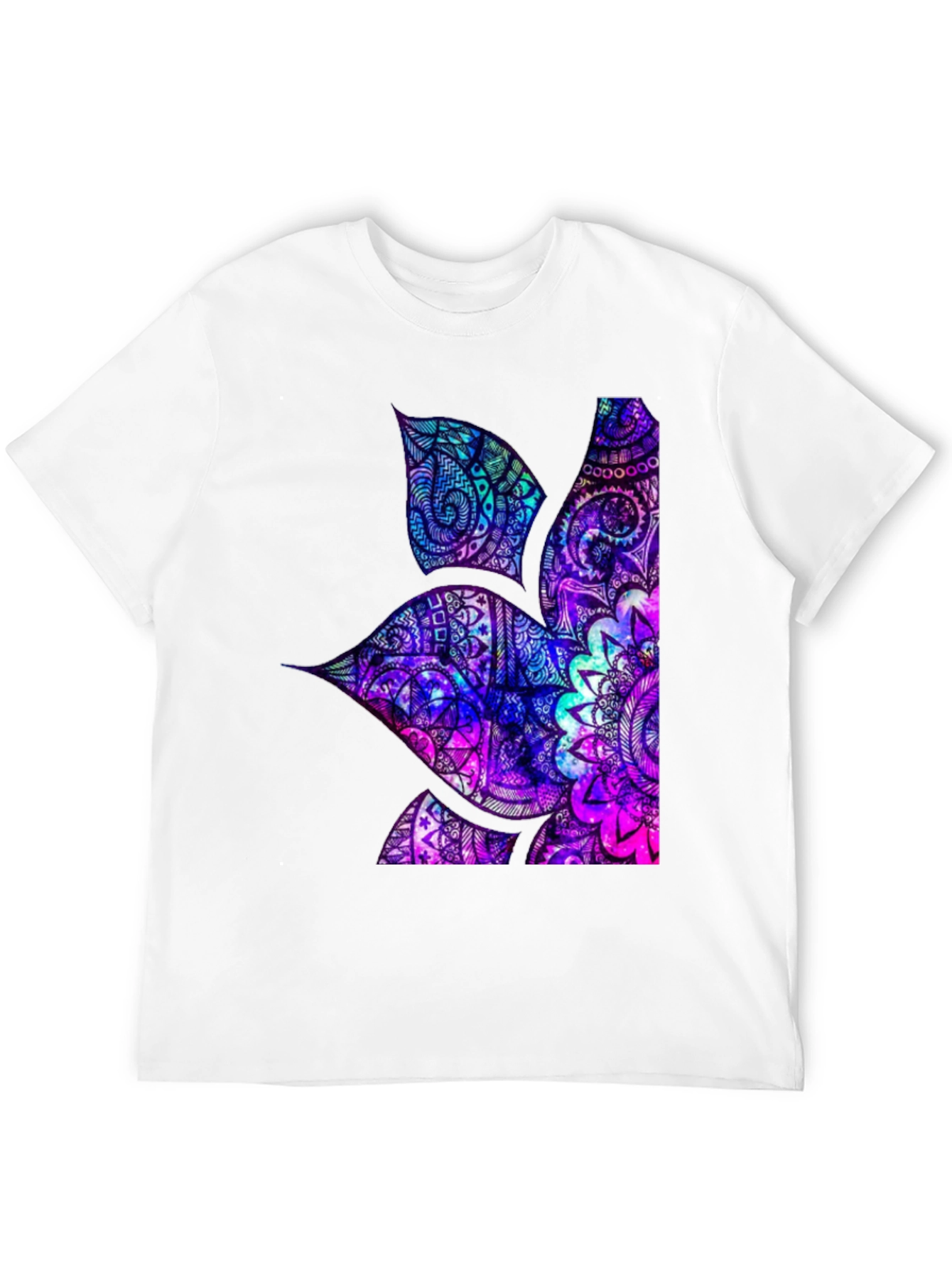 Psychedelic Hummingbird Graphic Tee - Mens Black T-Shirt