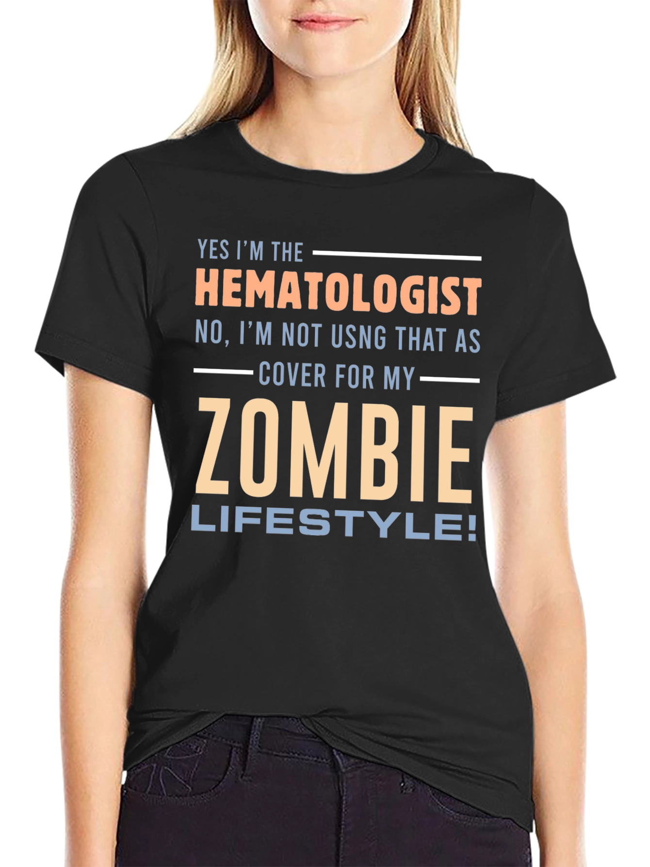 Hematologist Zombie Lifestyle T-Shirt