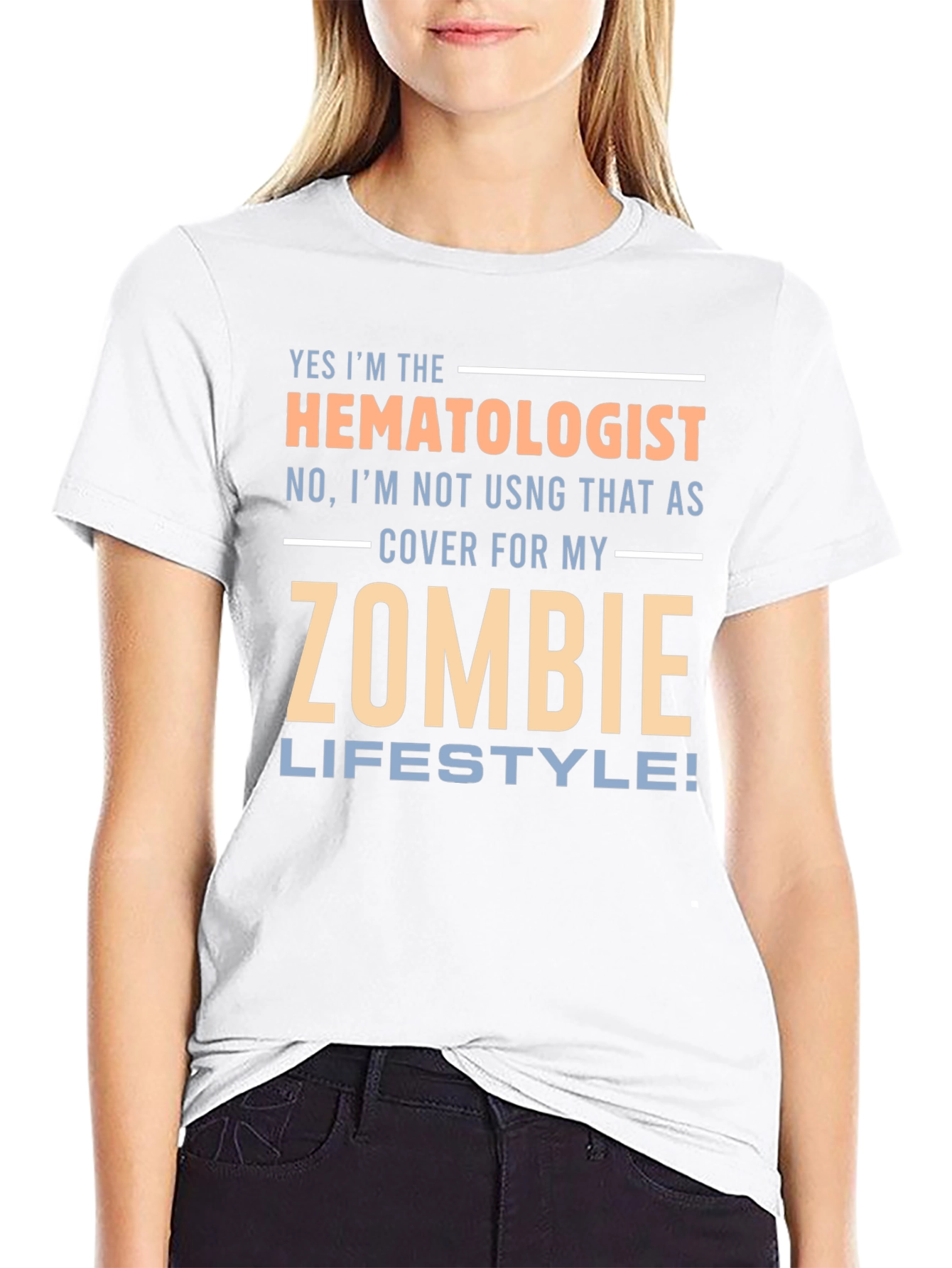 Hematologist Zombie Lifestyle T-Shirt