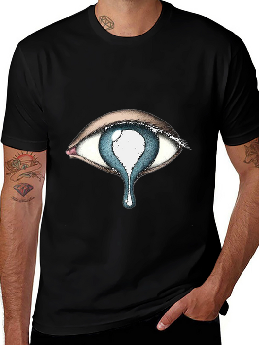 Eye With Tear Drop Graphic Tee