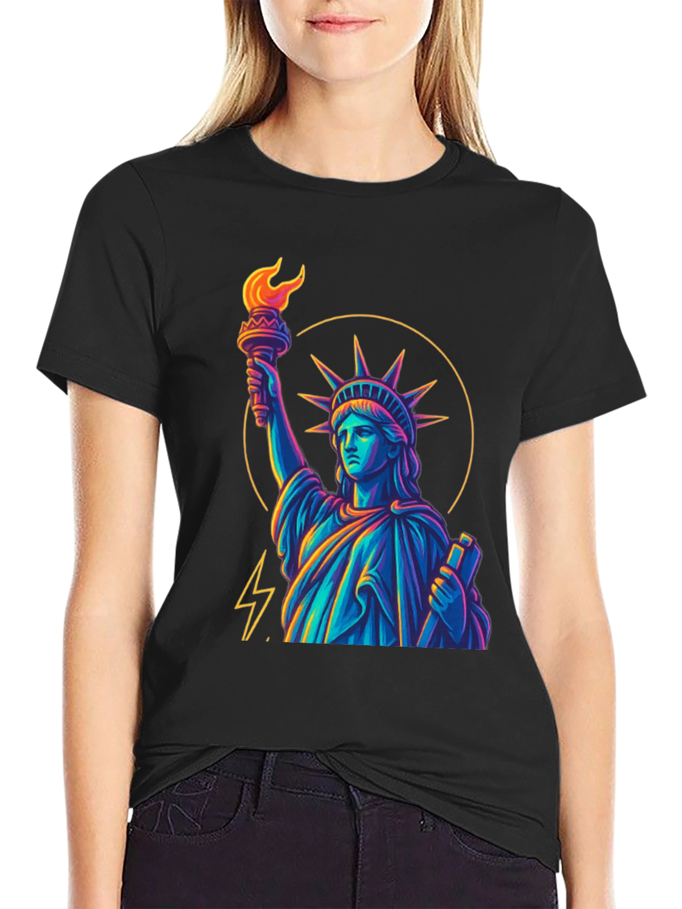Statue of Liberty Graphic Tee