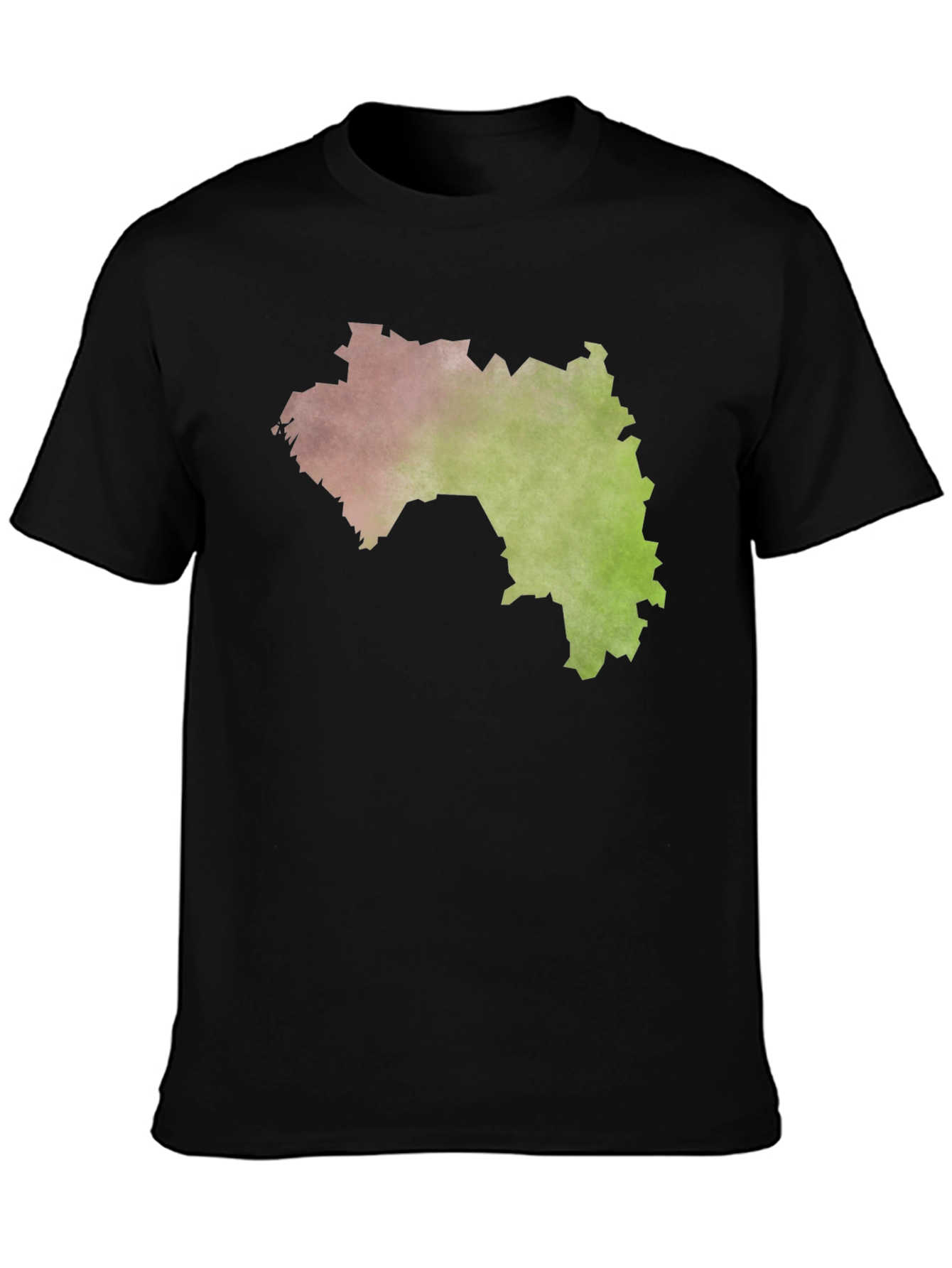 Guinea Map T-Shirt - Unique Country Design