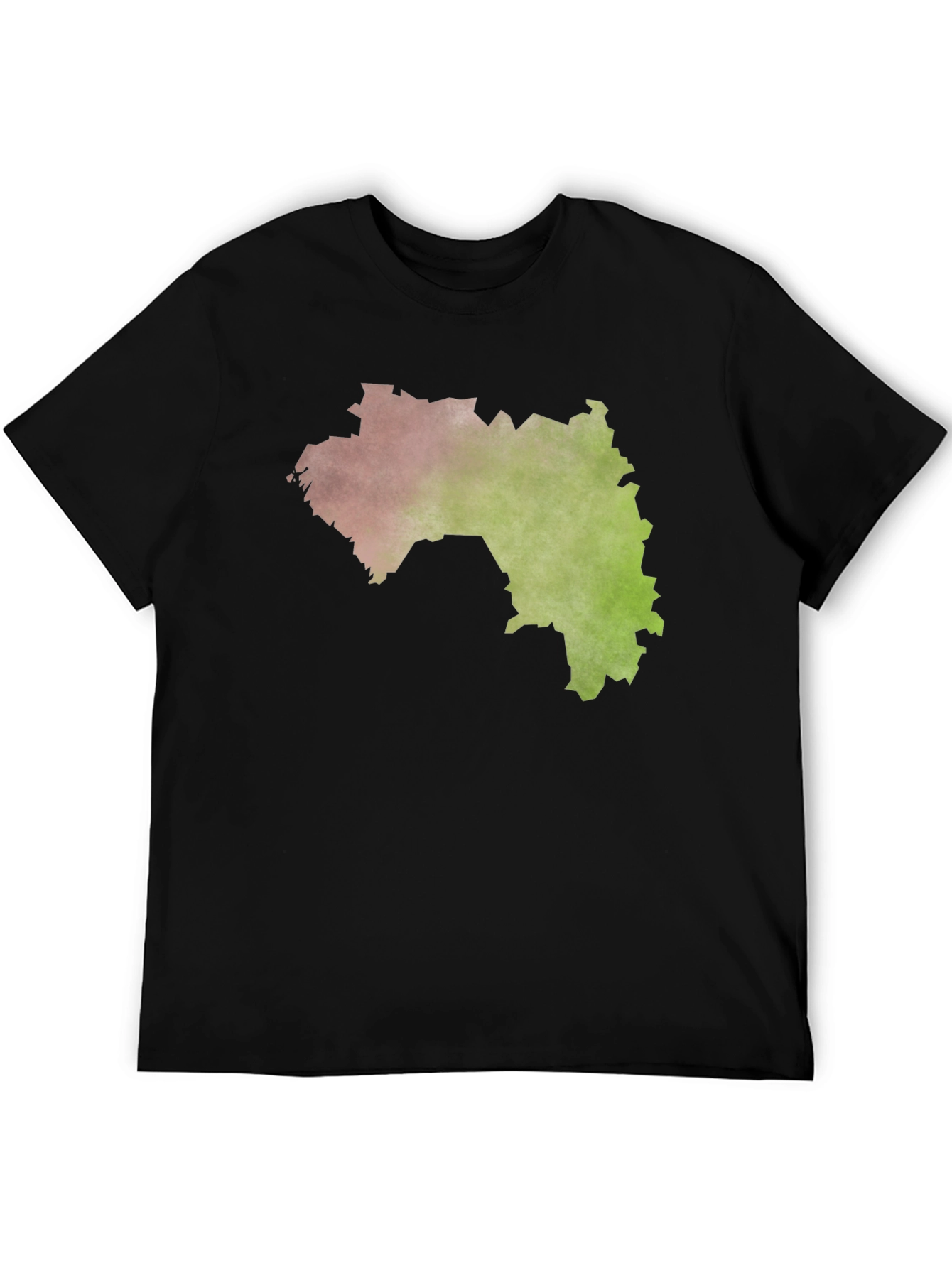 Guinea Map T-Shirt - Unique Country Design