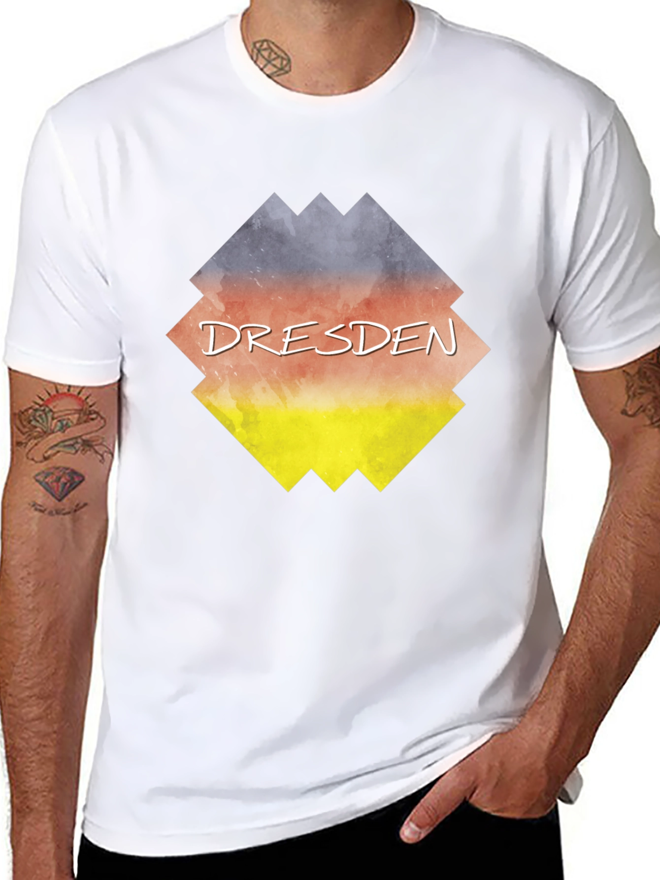 Dresden Graphic Tee - Unique City Design