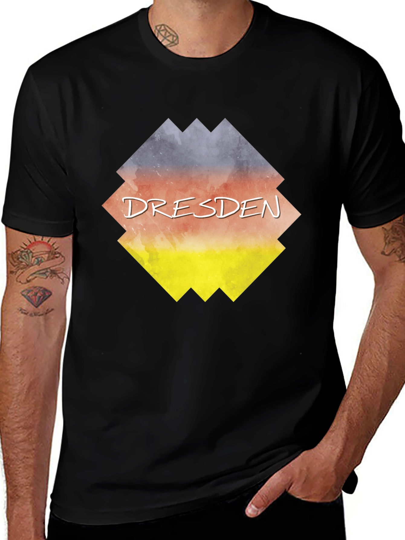 Dresden Graphic Tee - Unique City Design