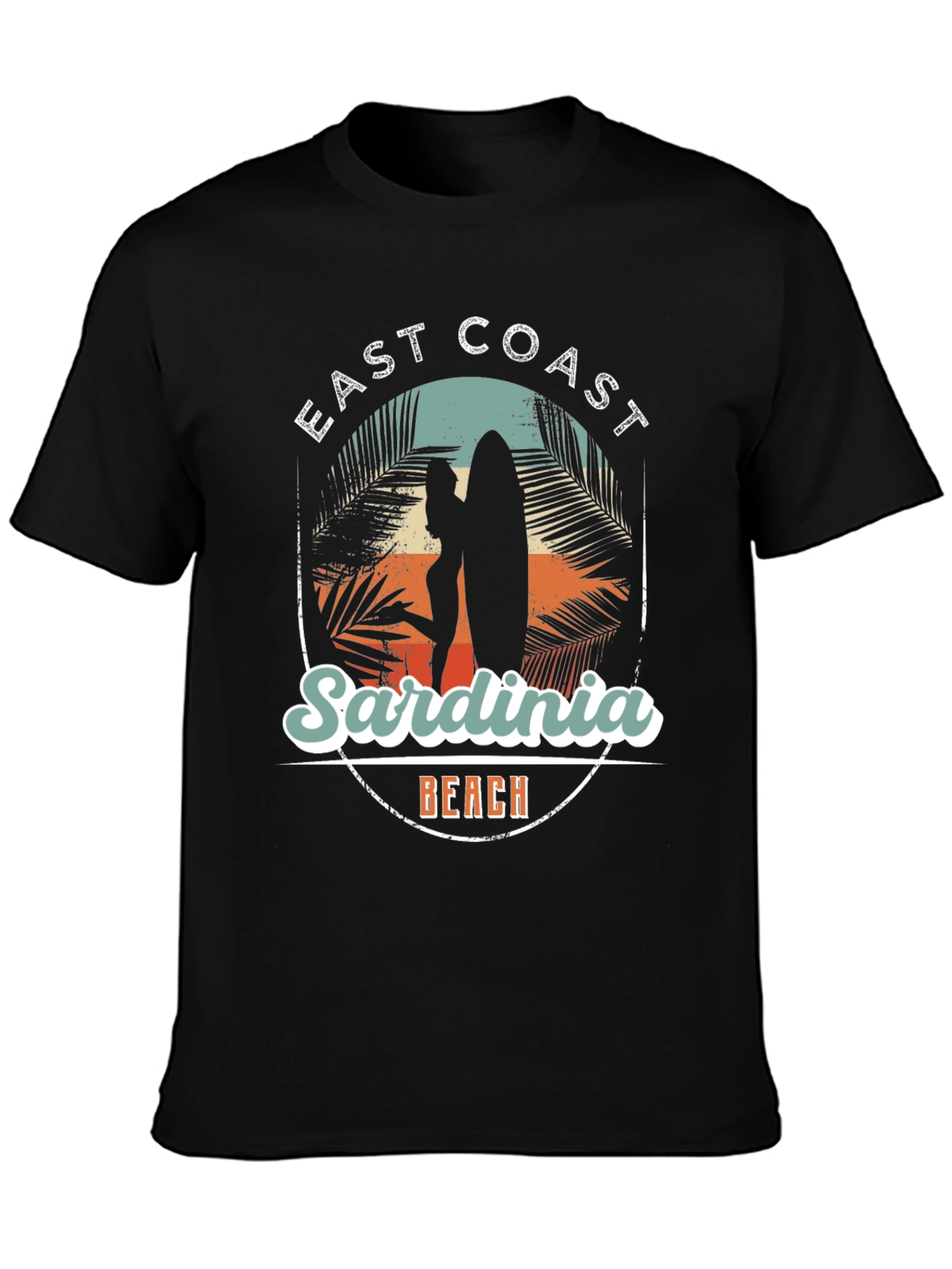East Coast Sardinia Beach T-Shirt