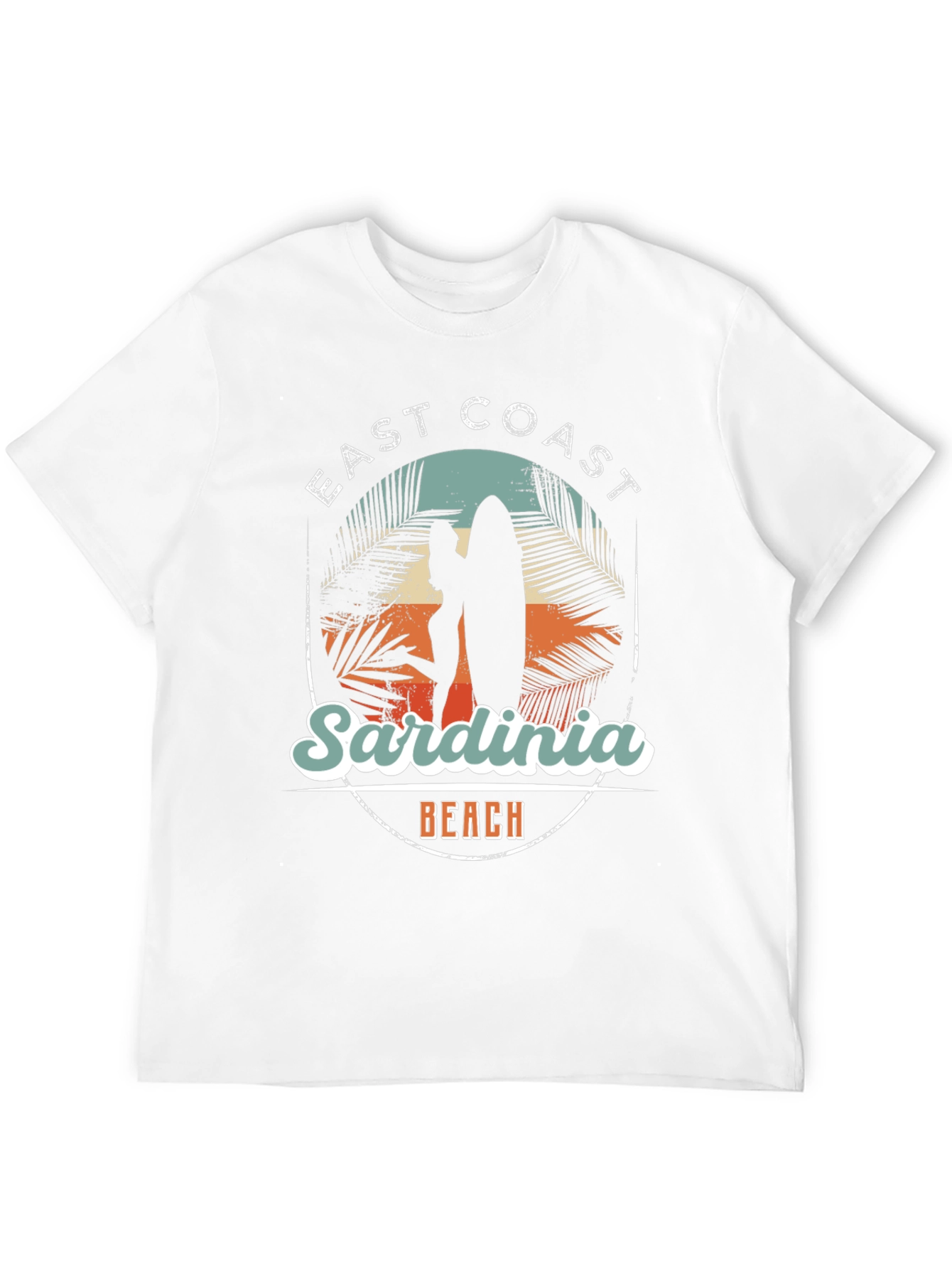 East Coast Sardinia Beach T-Shirt