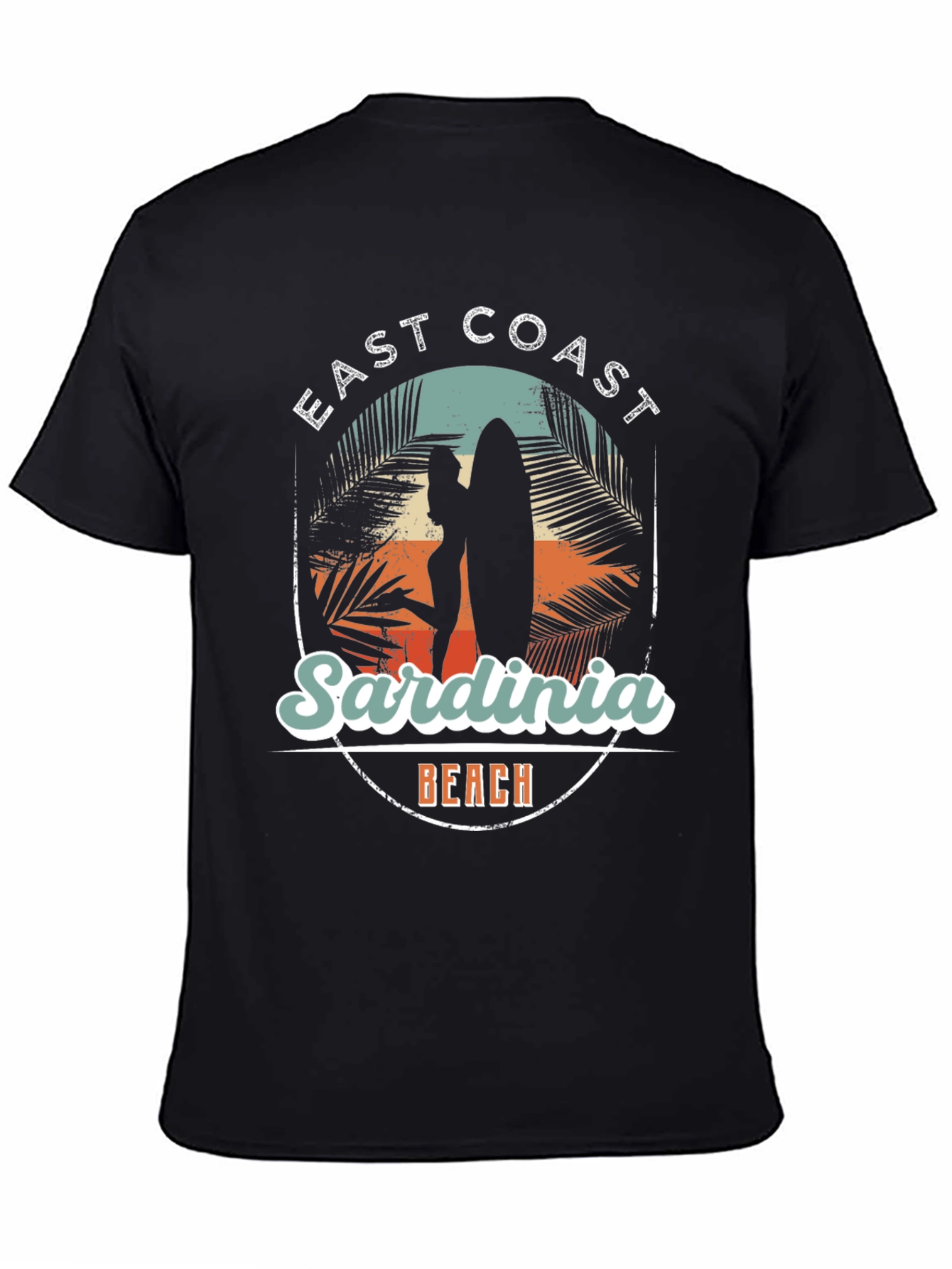 East Coast Sardinia Beach T-Shirt