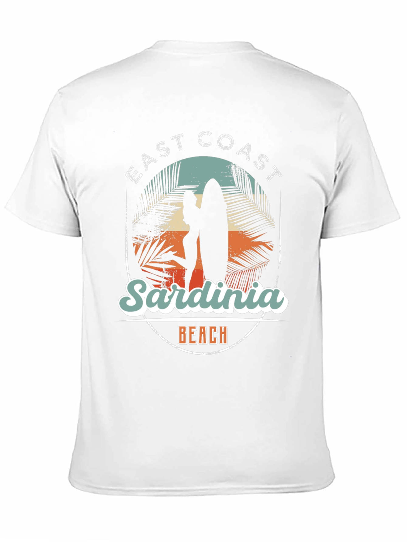 East Coast Sardinia Beach T-Shirt