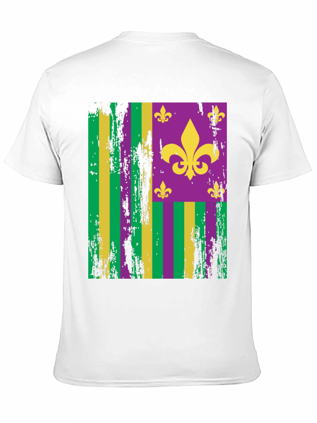 Mardi Gras Fleur-de-lis Graphic Tee