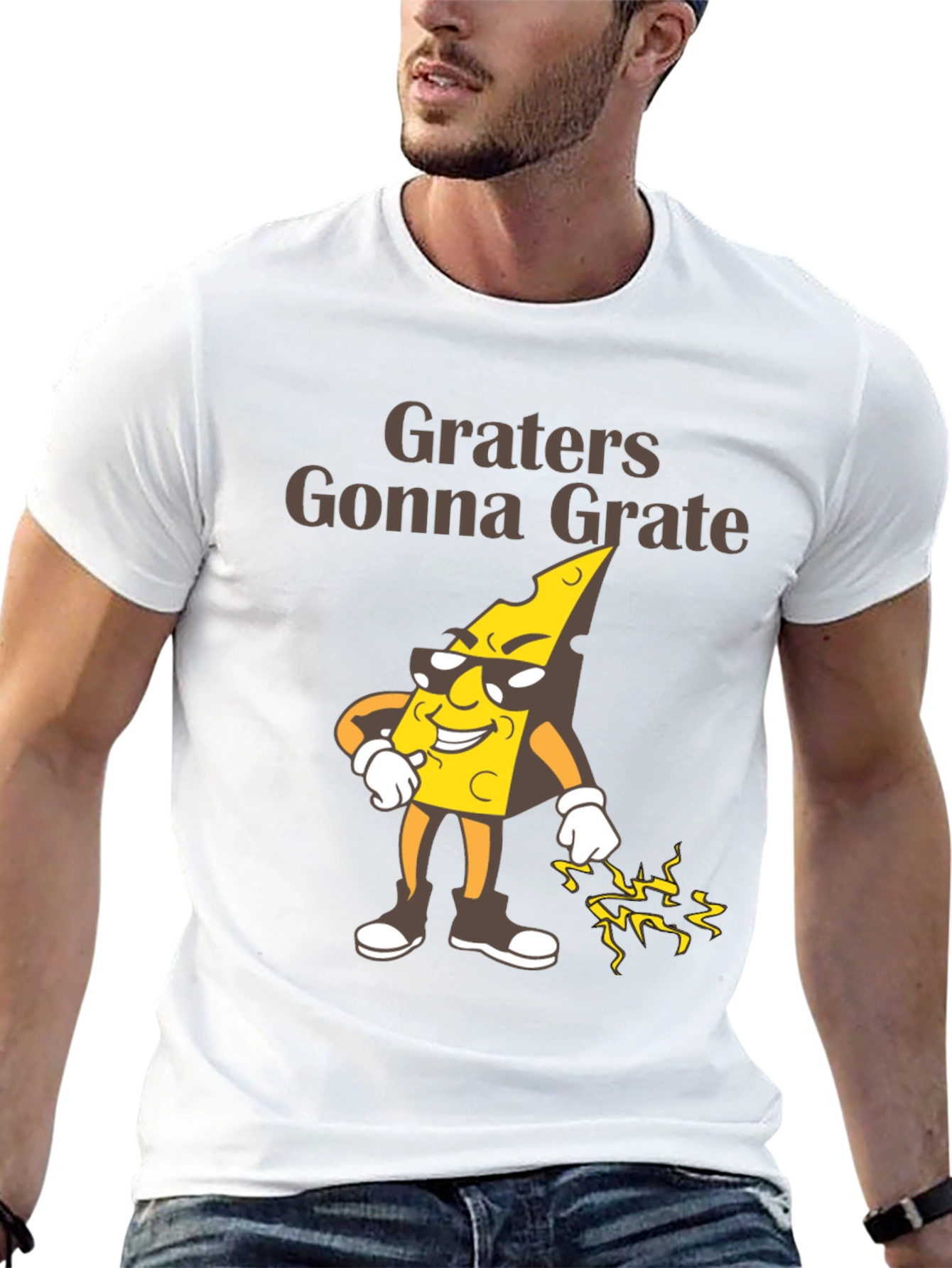 Grater Humor Tee - Graters Gonna Grate T-Shirt