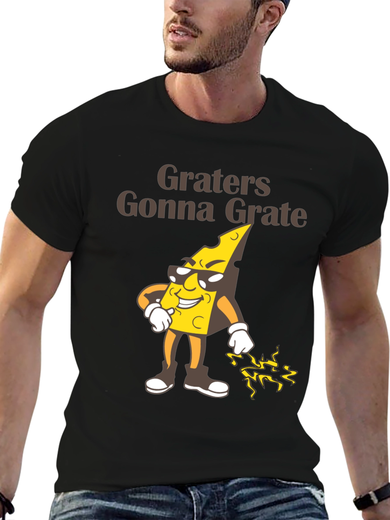 Grater Humor Tee - Graters Gonna Grate T-Shirt