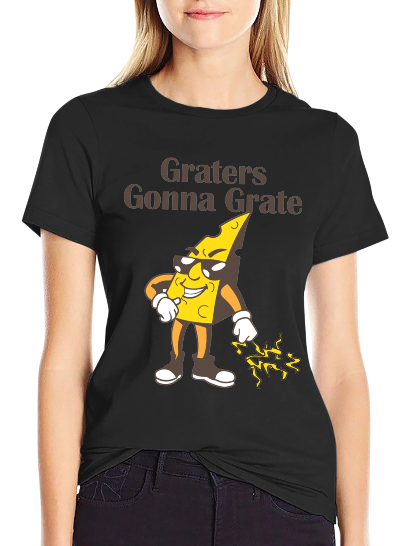 Grater Humor Tee - Graters Gonna Grate T-Shirt