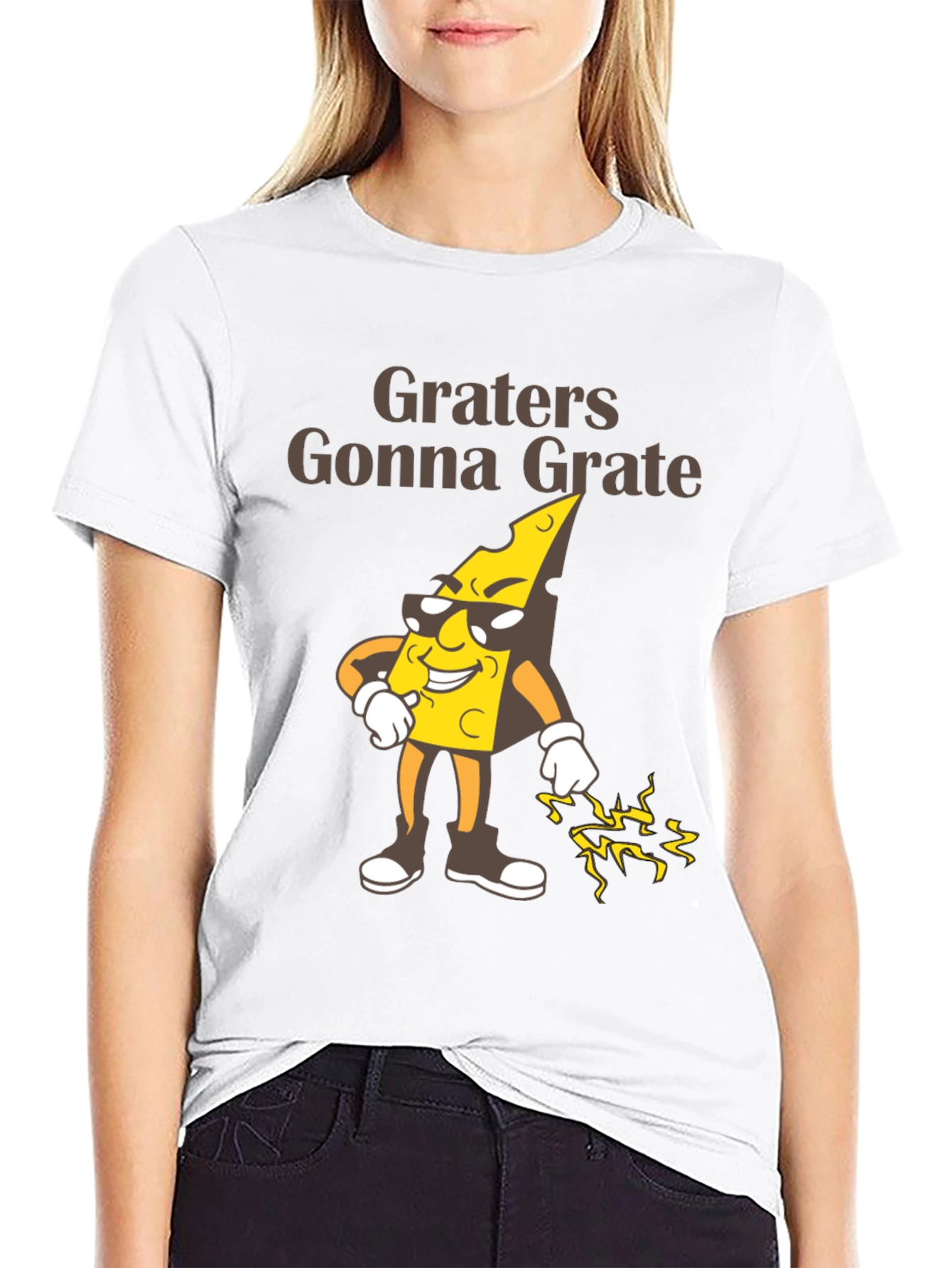 Grater Humor Tee - Graters Gonna Grate T-Shirt