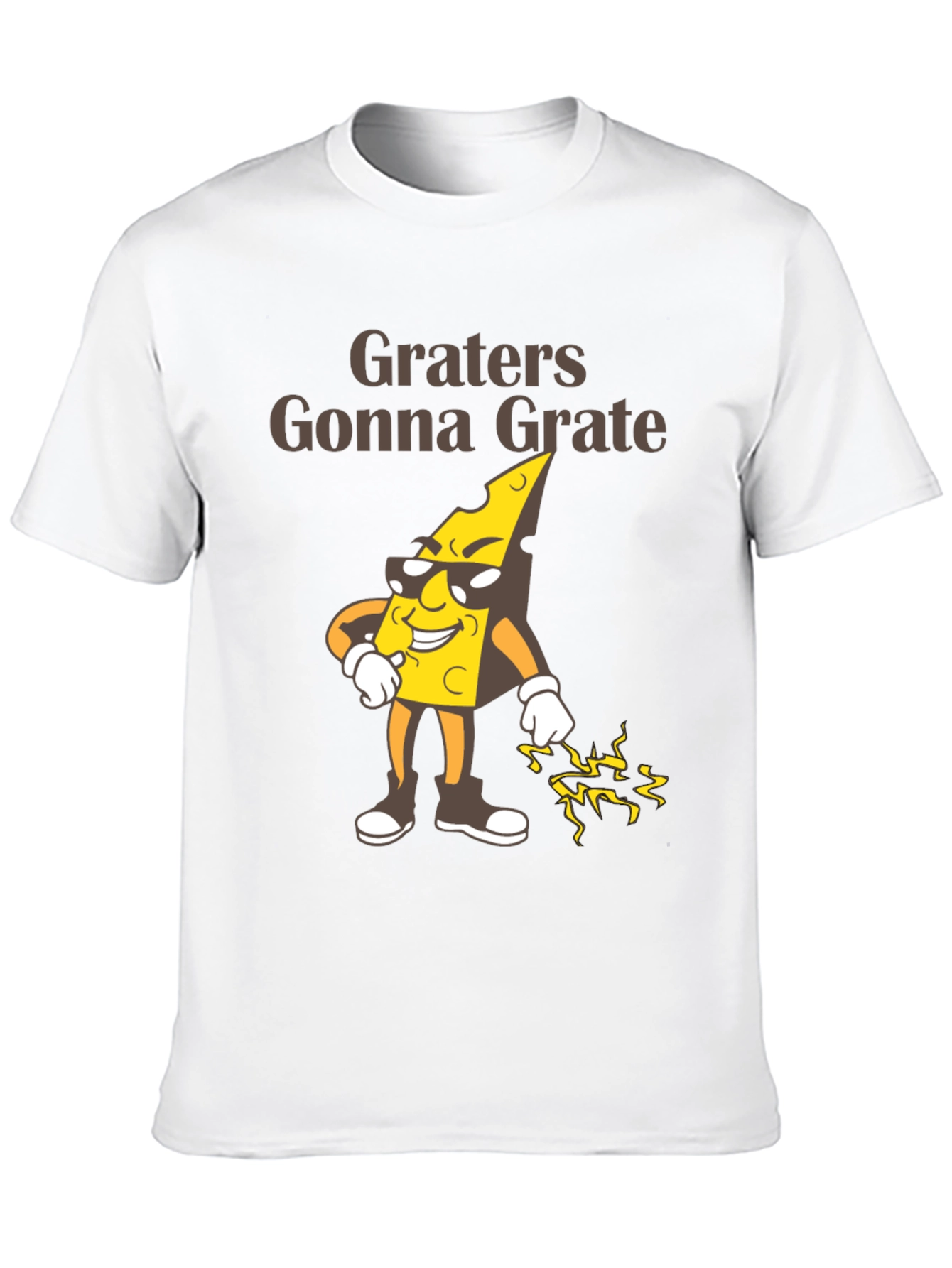 Grater Humor Tee - Graters Gonna Grate T-Shirt