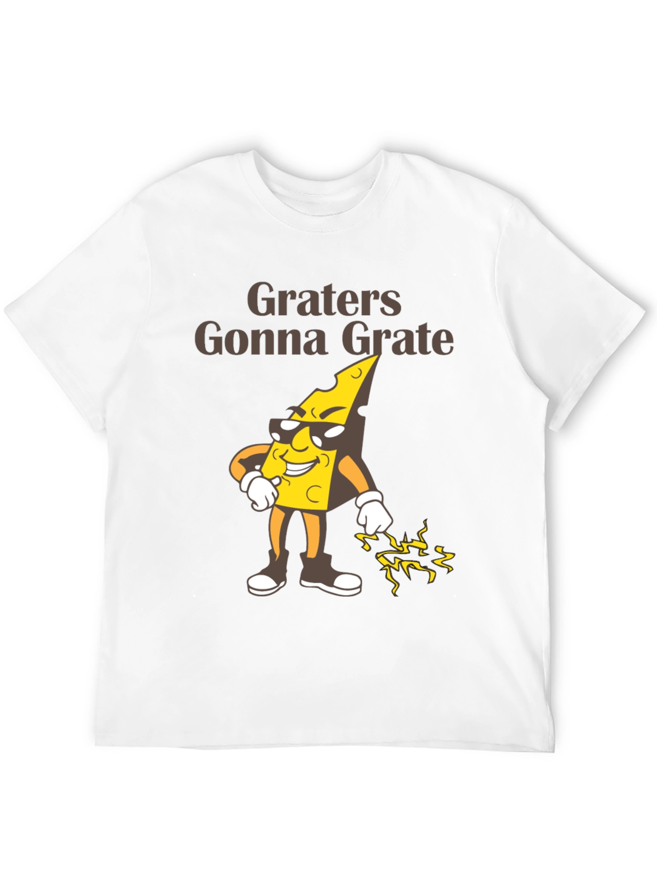 Grater Humor Tee - Graters Gonna Grate T-Shirt