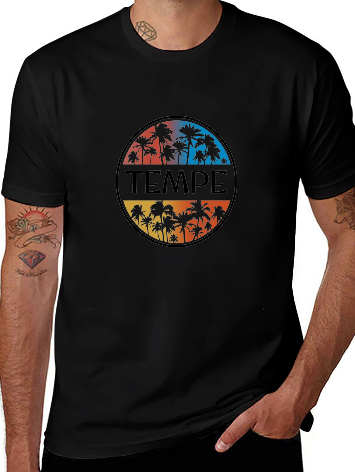 Tempe Arizona Palm Tree T-Shirt