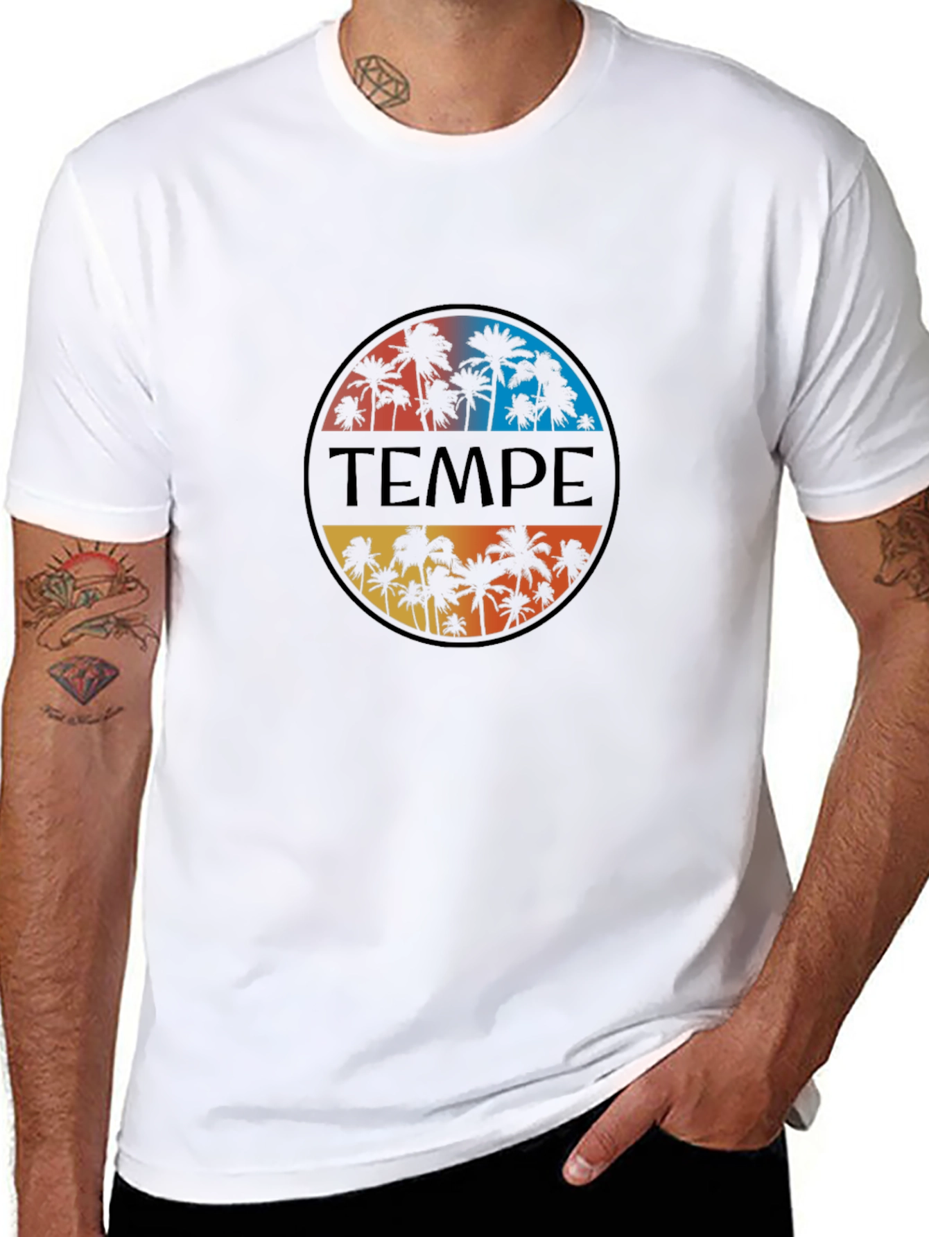 Tempe Arizona Palm Tree T-Shirt