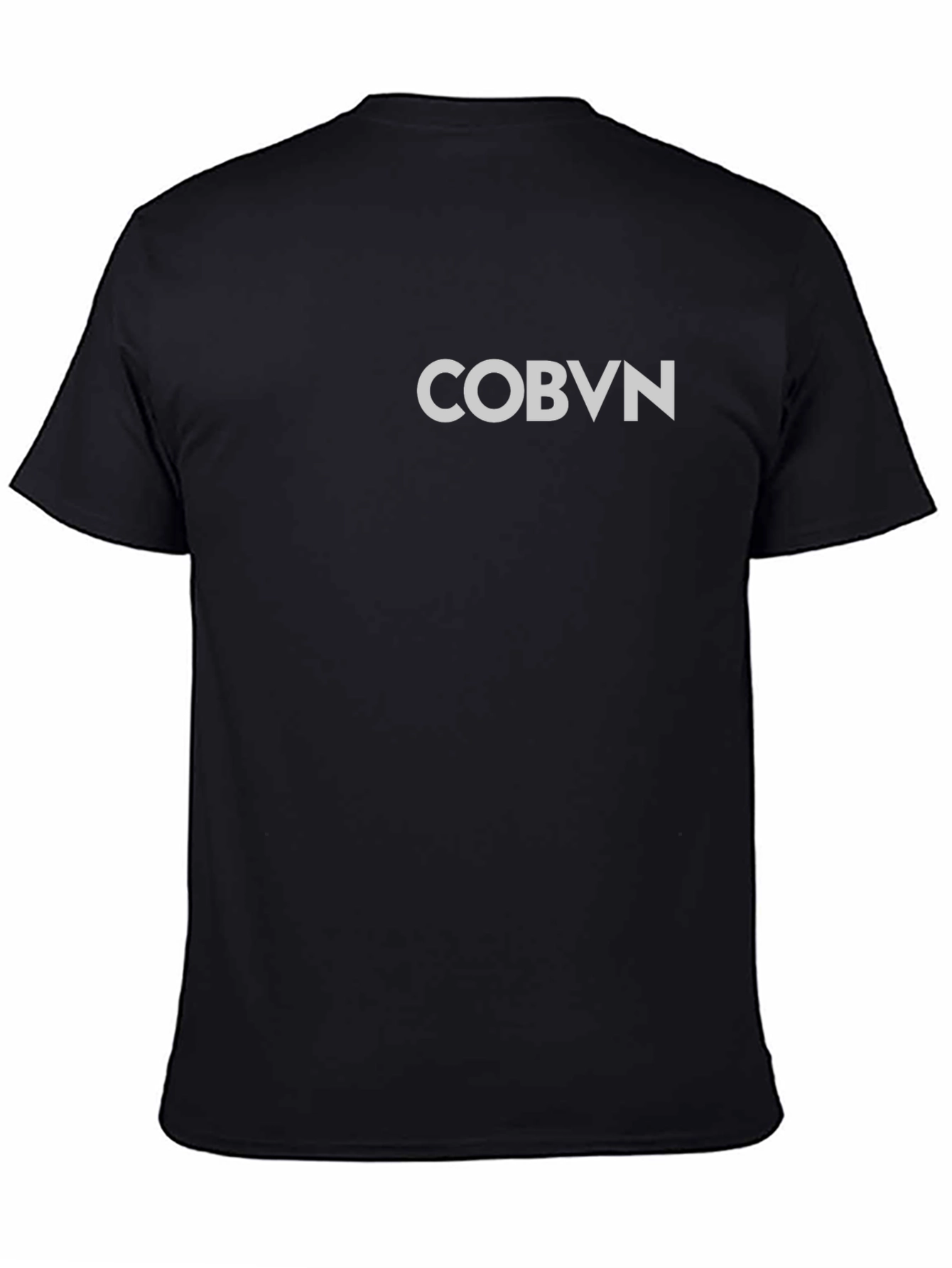 COBVN Mens Black Graphic Tee