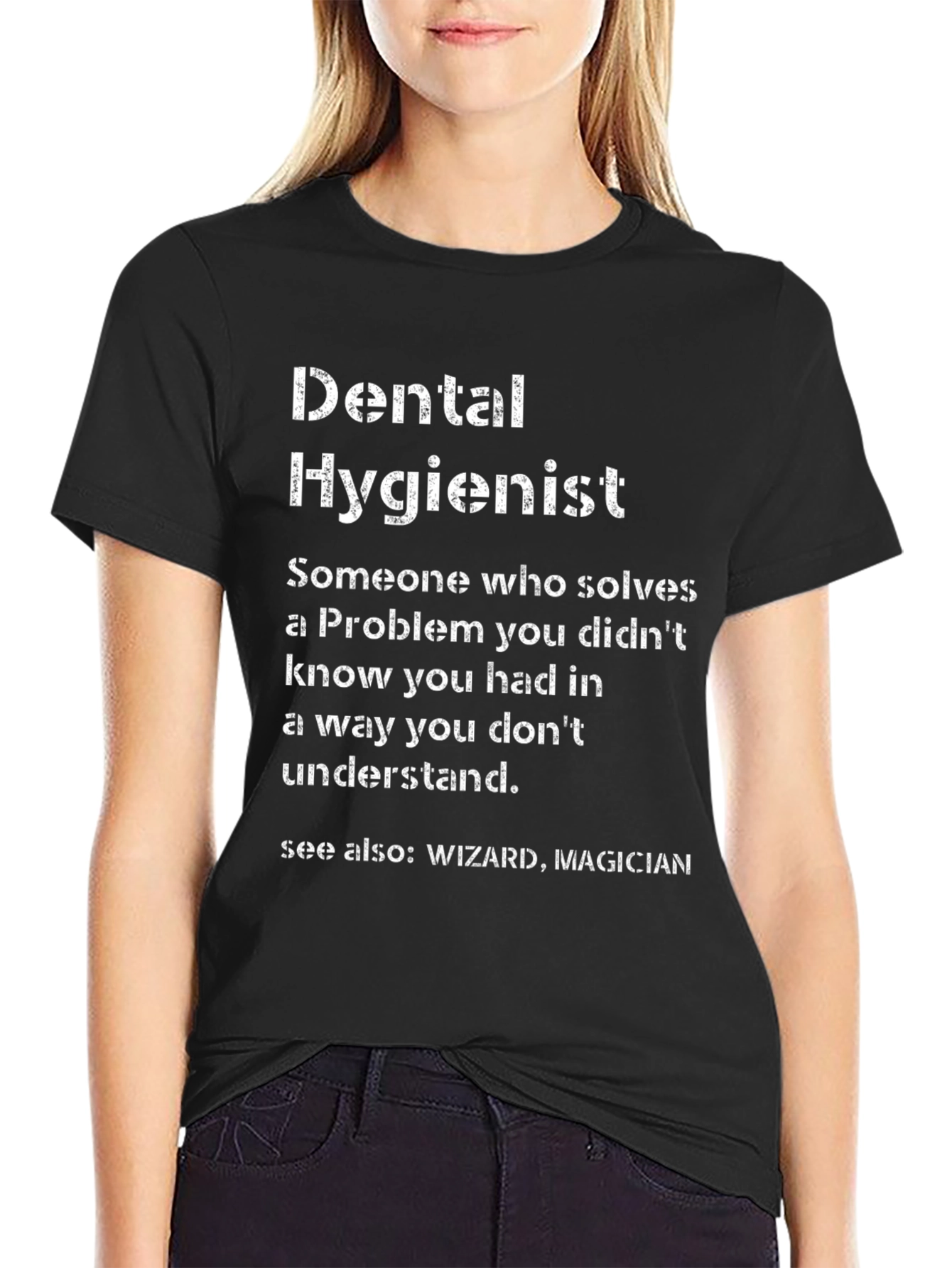 Dental Hygienist T-Shirt - Wizard Magician Tee