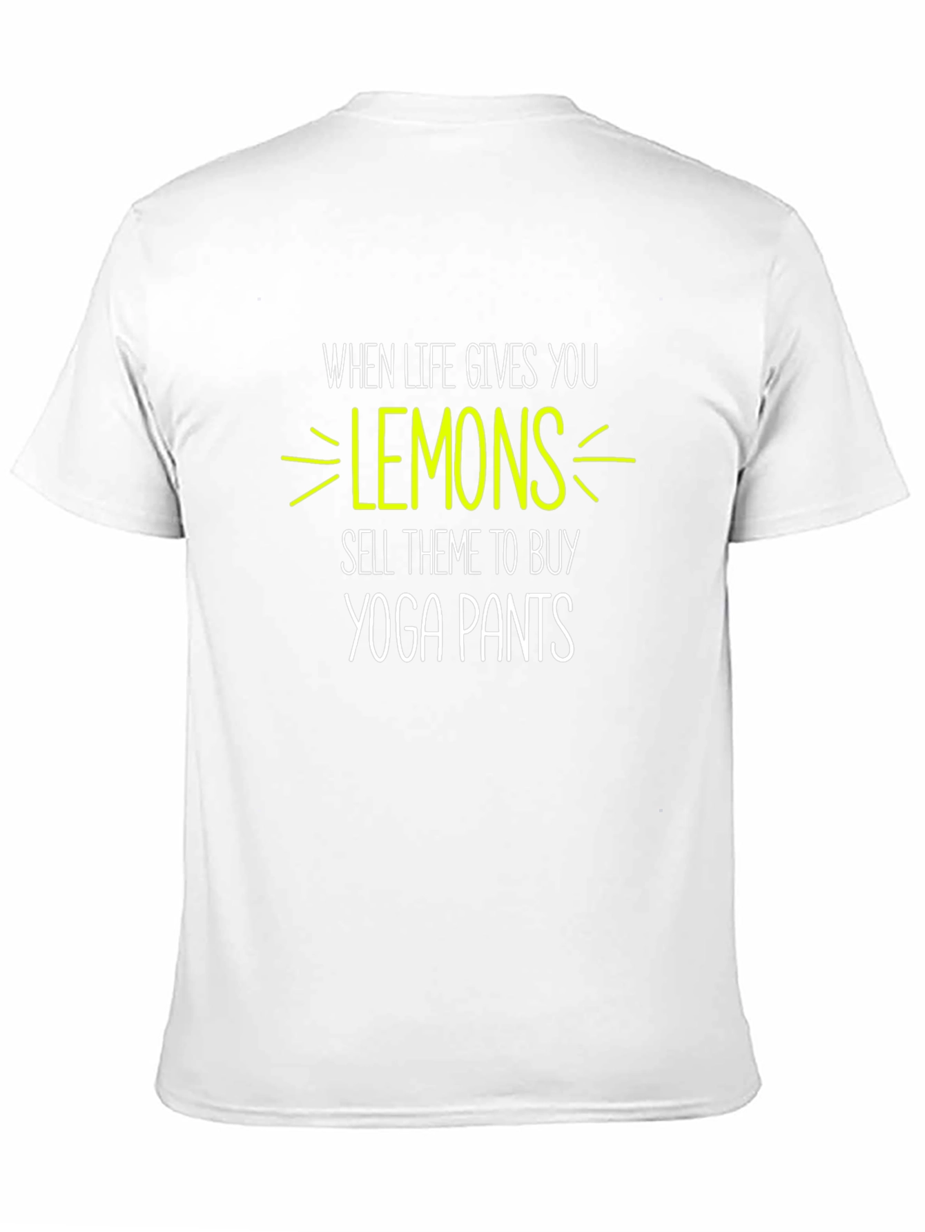 When Life Gives You Lemons Yoga Pants Graphic Tee