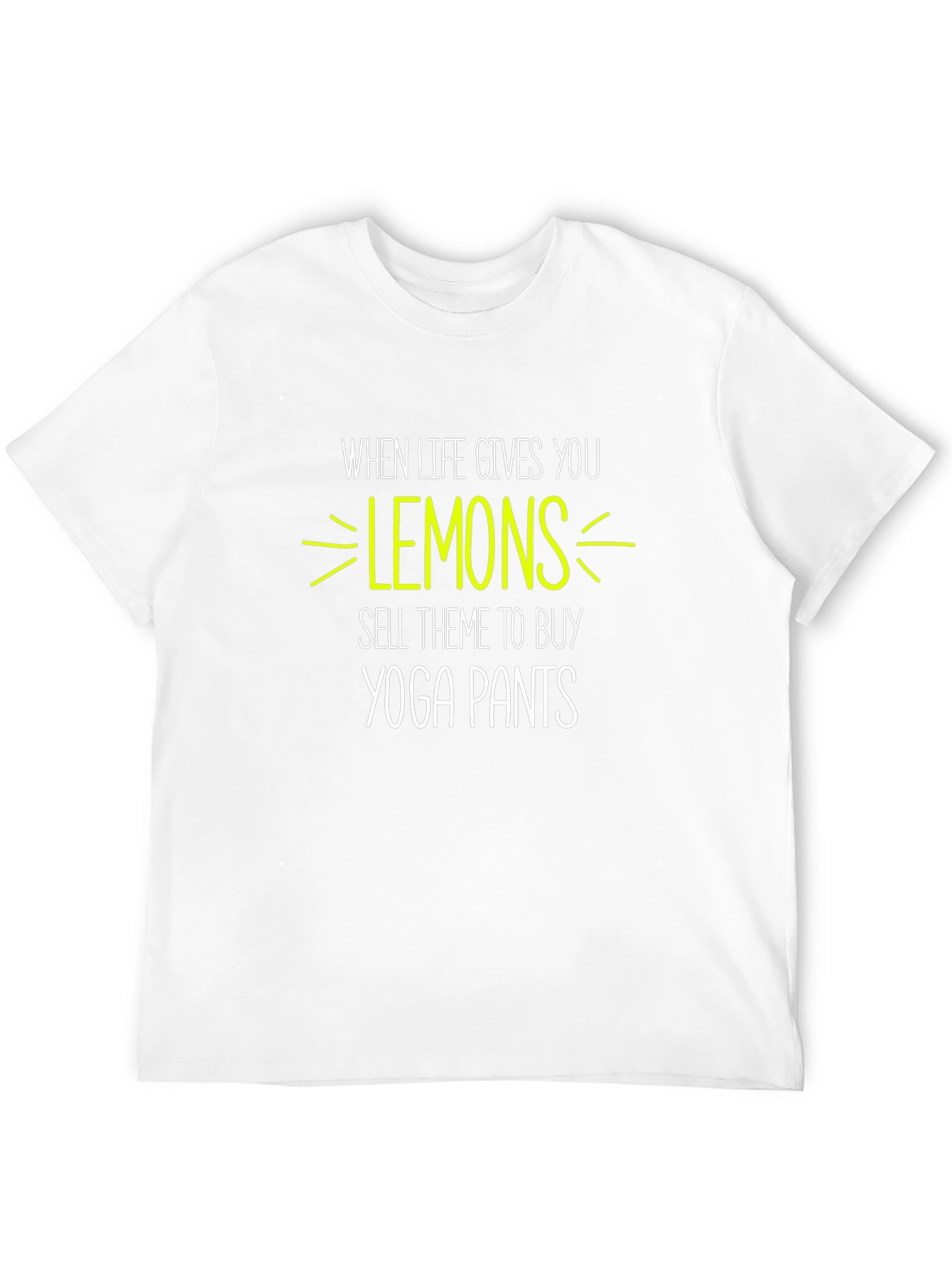 When Life Gives You Lemons Yoga Pants Graphic Tee