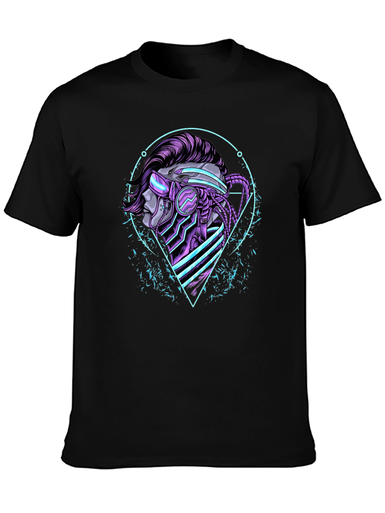 Cyberpunk T-Shirt - Futuristic Graphic Tee