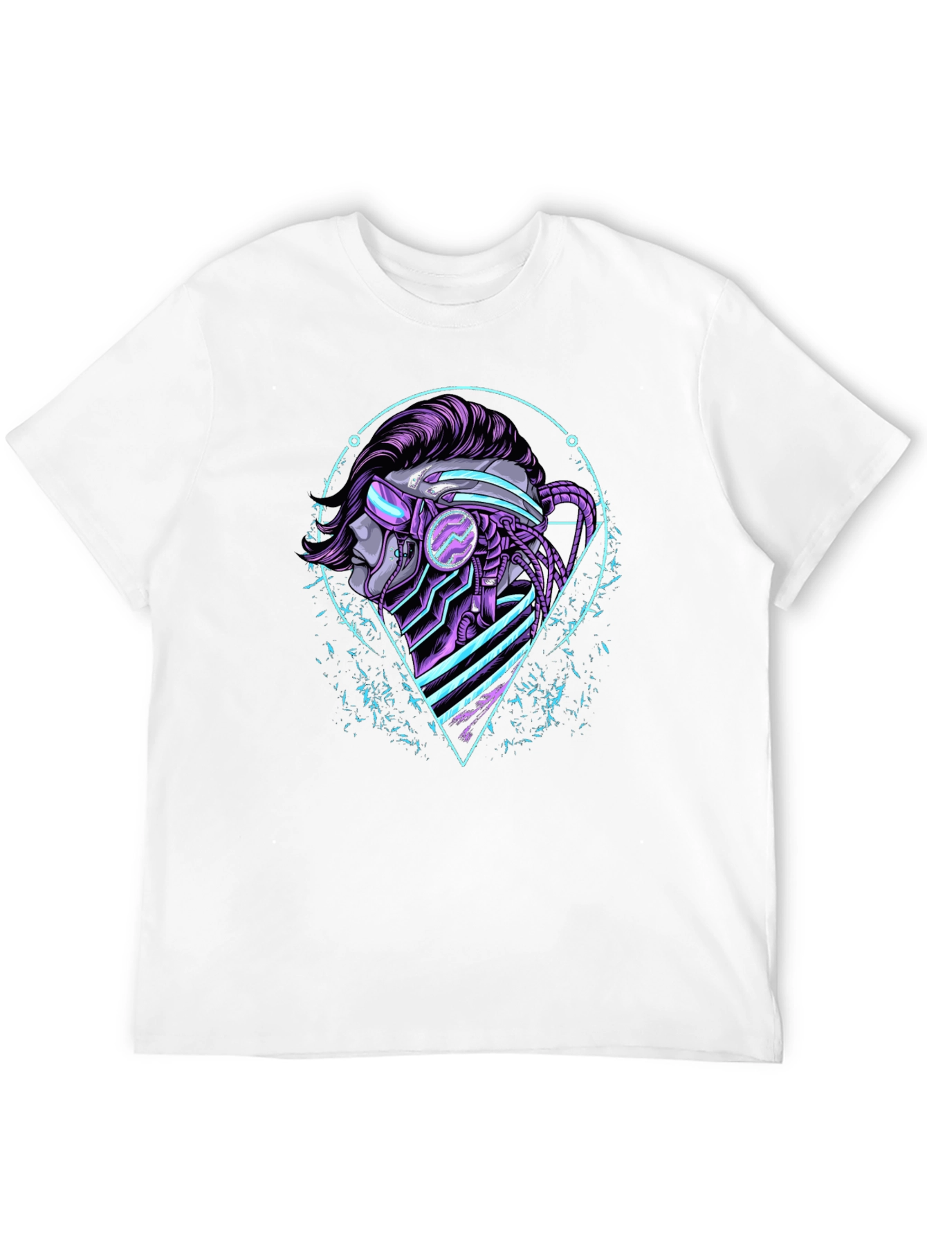 Cyberpunk T-Shirt - Futuristic Graphic Tee