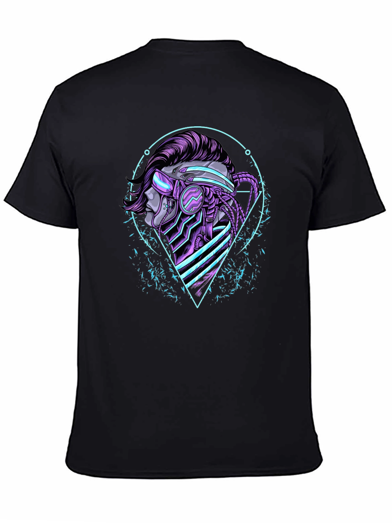 Cyberpunk T-Shirt - Futuristic Graphic Tee
