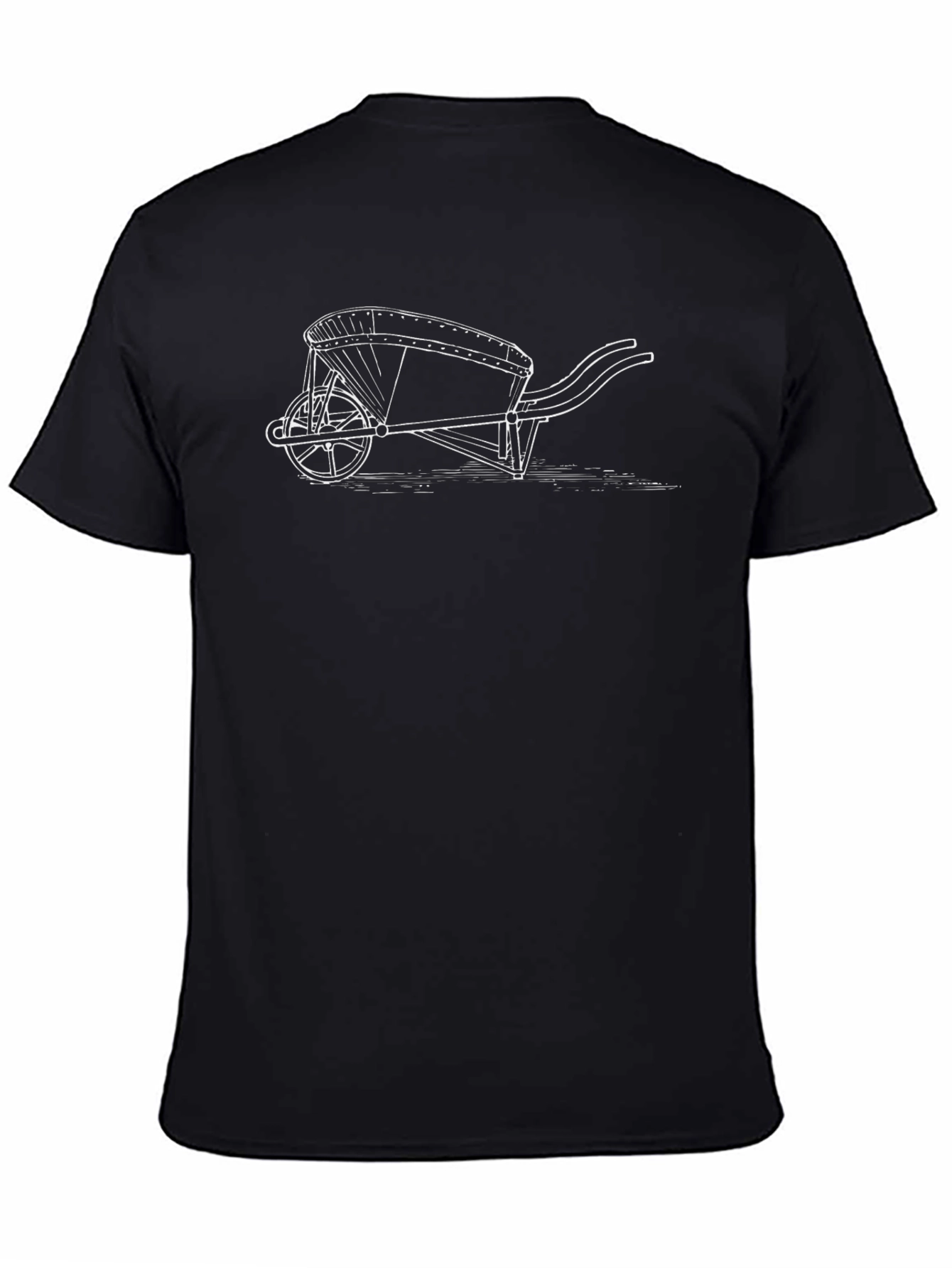 Wheelbarrow Graphic Tee - Unique Design