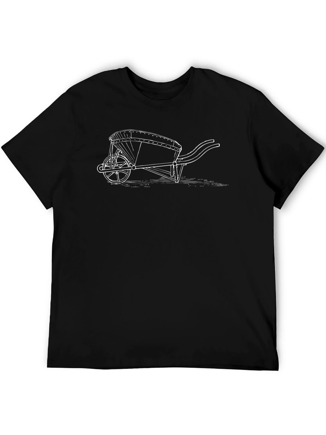Wheelbarrow Graphic Tee - Unique Design