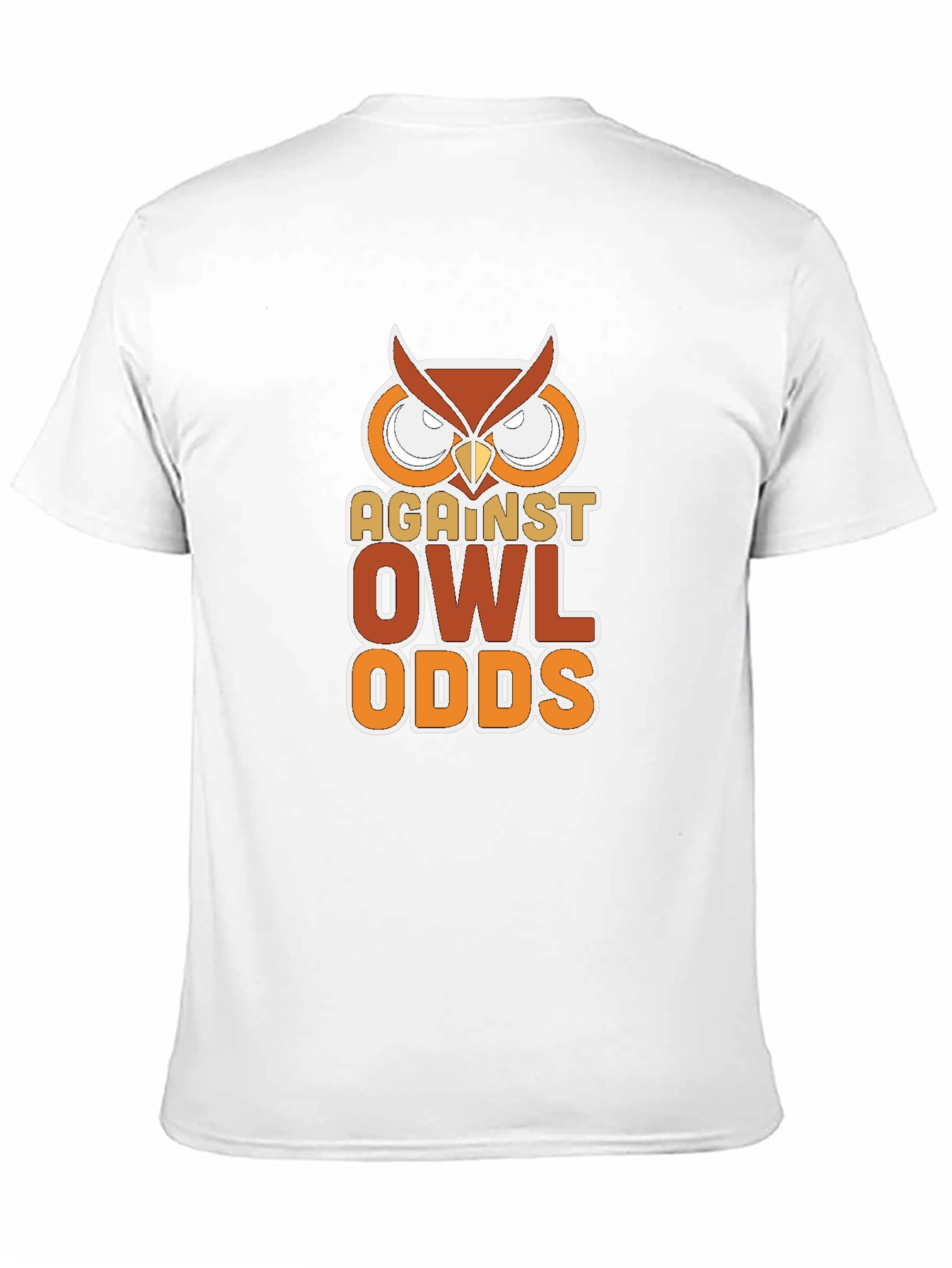 Against Owl Odds Graphic T-Shirt - Black